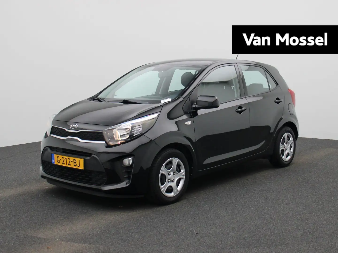 Kia Picanto 1.0 MPi ComfortLine | BLUETOOTH | AIRCO | CENTRALE Zwart - 1