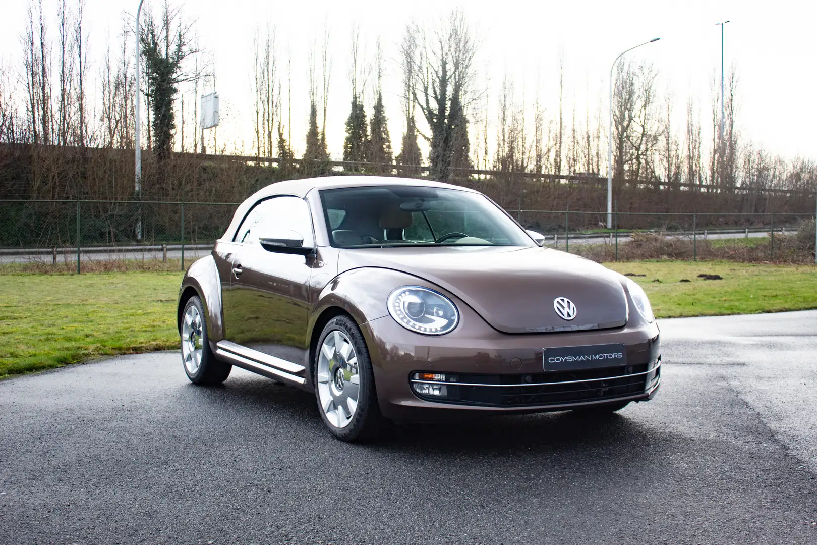 Volkswagen New Beetle Cabrio 70's /Leder/18"/zetelverw./Fender audio Marrón - 2