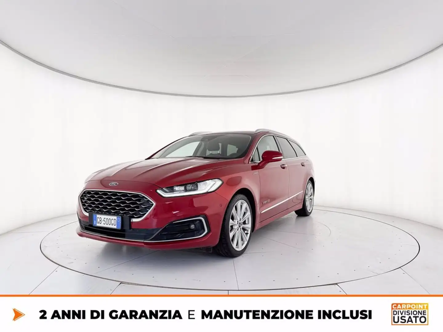 Ford Mondeo sw 2.0 hybrid vignale ecvt Rosso - 1