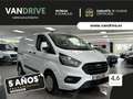 Ford Transit Custom FT 300 L2 Van DCb. Trend 130 Blanc - thumbnail 1