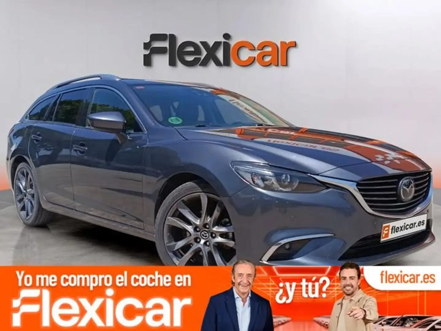 Mazda 6 W. 2.2DE Luxury Aut. Gris - 1