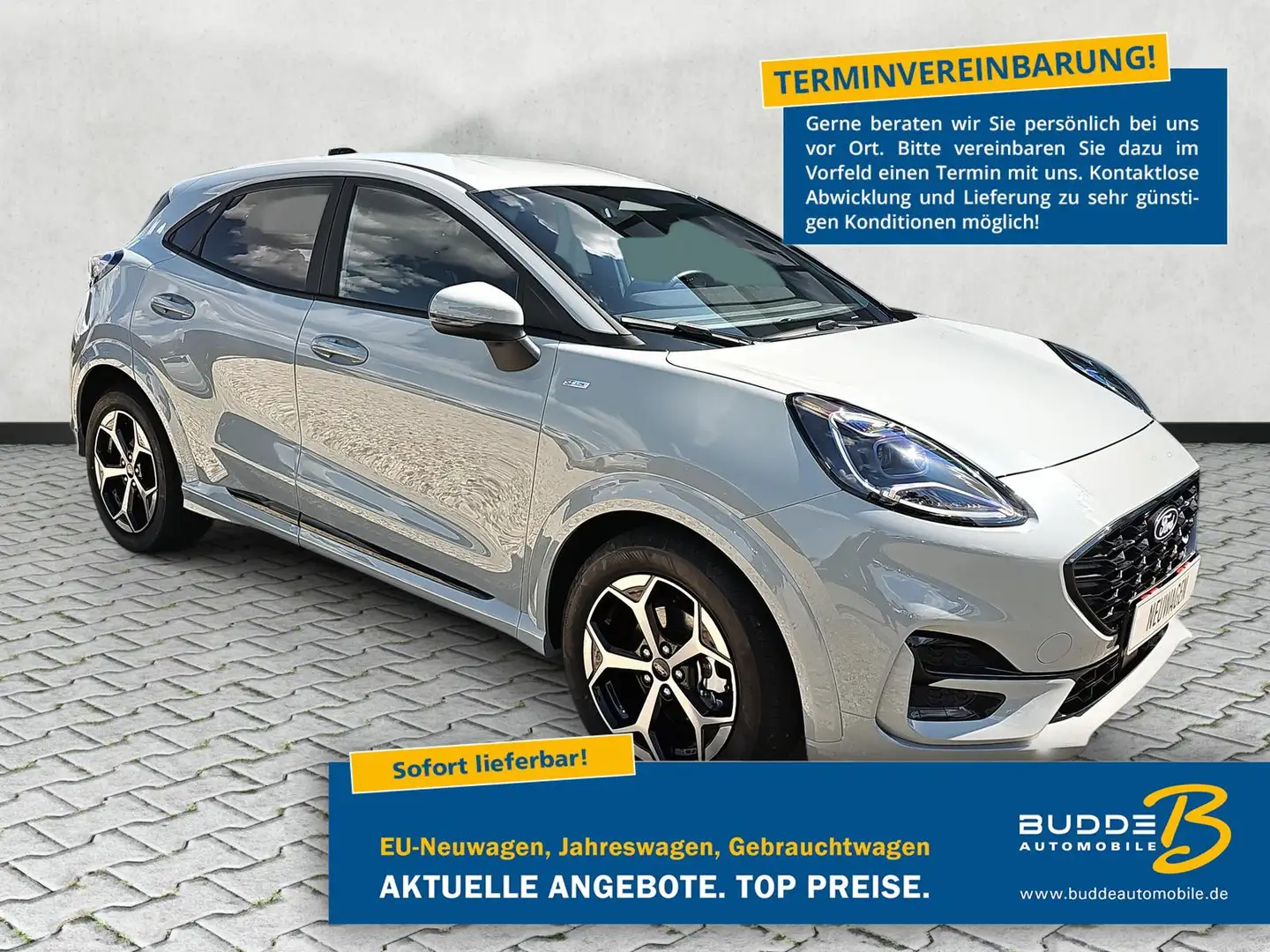 Ford Puma 1.0 EB Hybrid 7G-Autom. ST-Line nMod / Temp Gris - 1