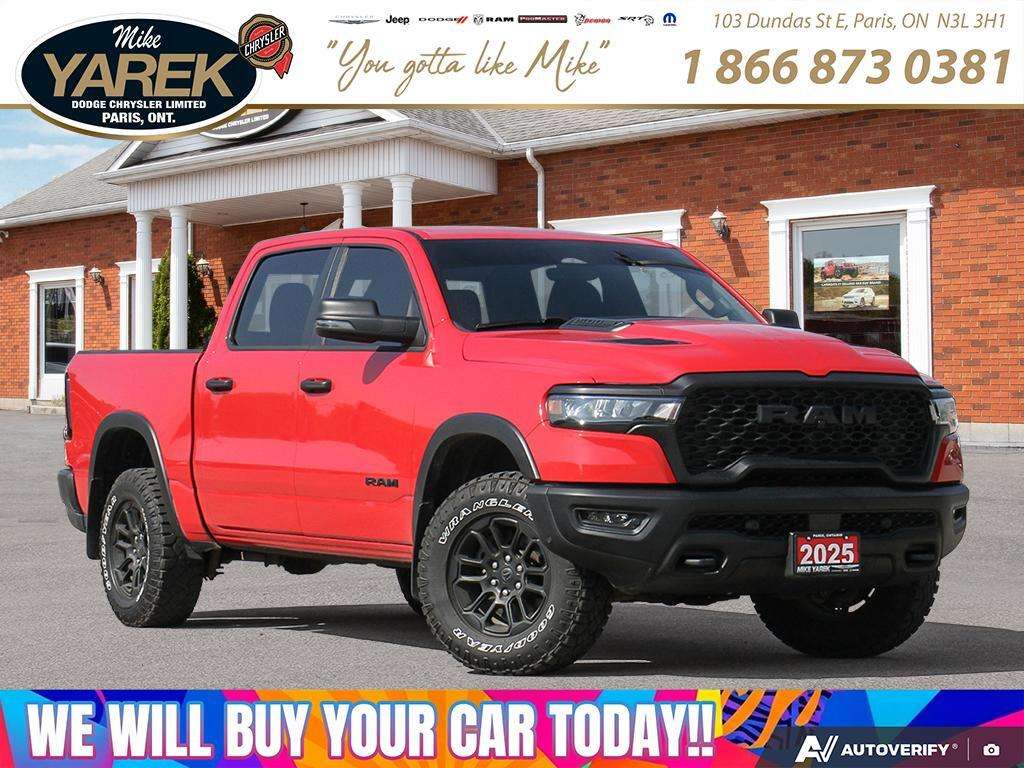 2025 RAM 1500 Rebel 4x4 Crew Cab 5'7  Box