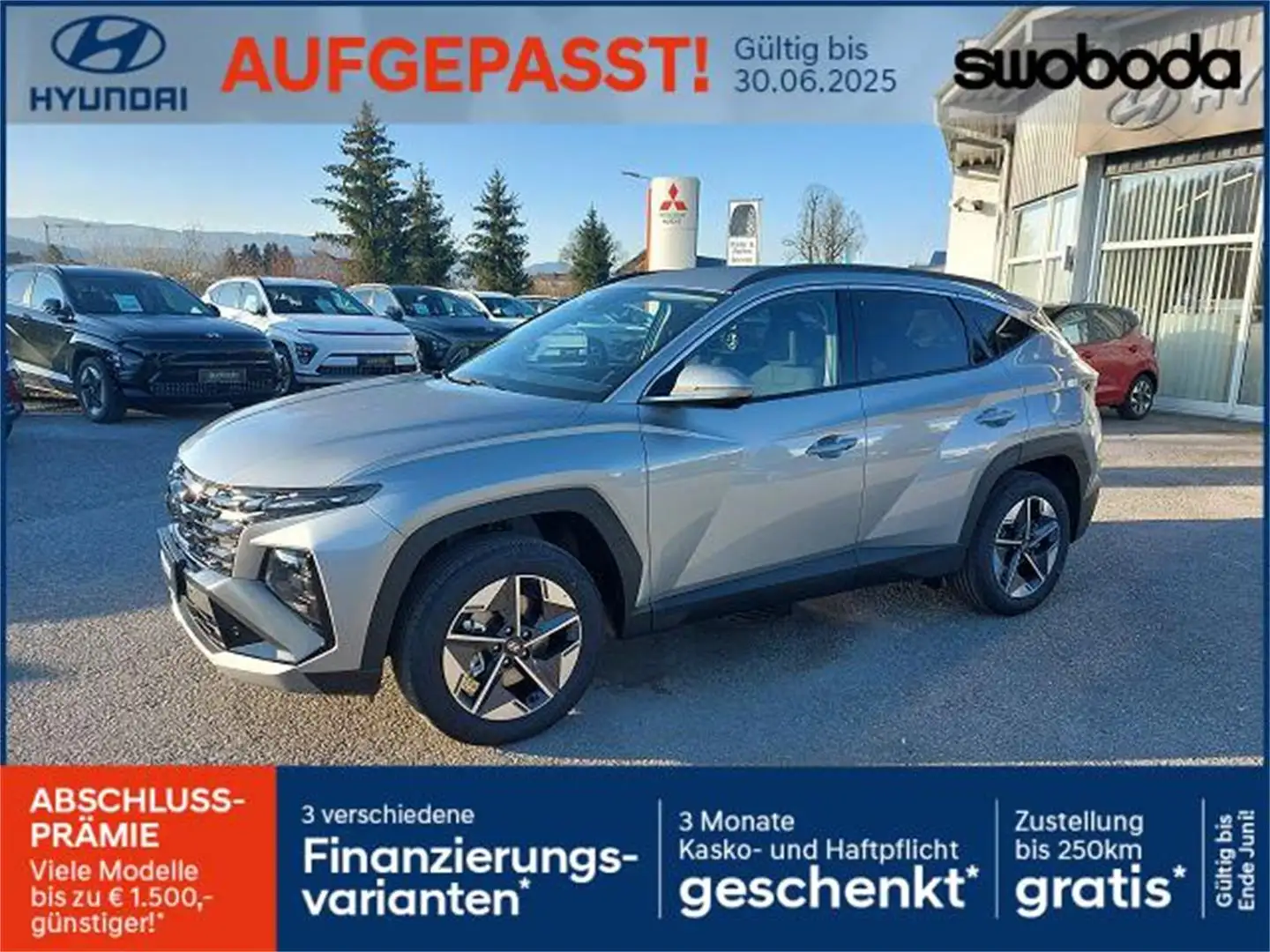 Hyundai TUCSON Tucson NX4 GO 1,6 T-GDi PHEV 2WD AT t5pg1-OO4 Argent - 1