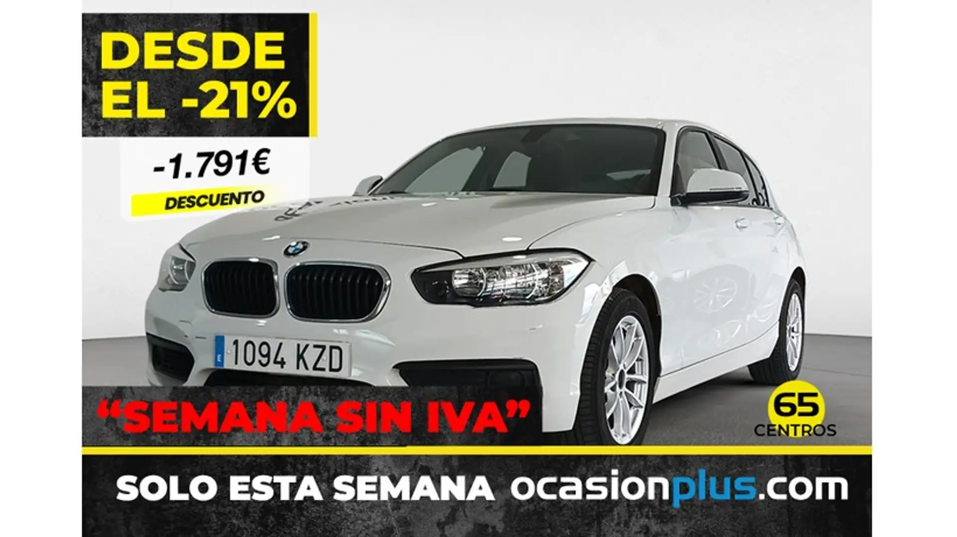 BMW 118 118i (4.75) Blanco - 1