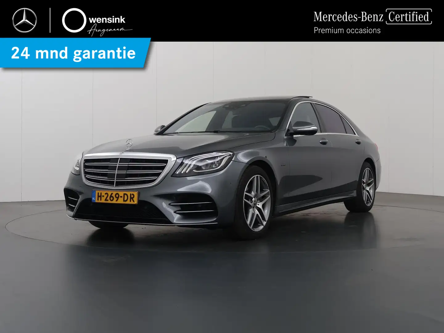 Mercedes-Benz S 560 E Lang Premium Plus | Parkeercamera | Panoramadak | Gri - 1