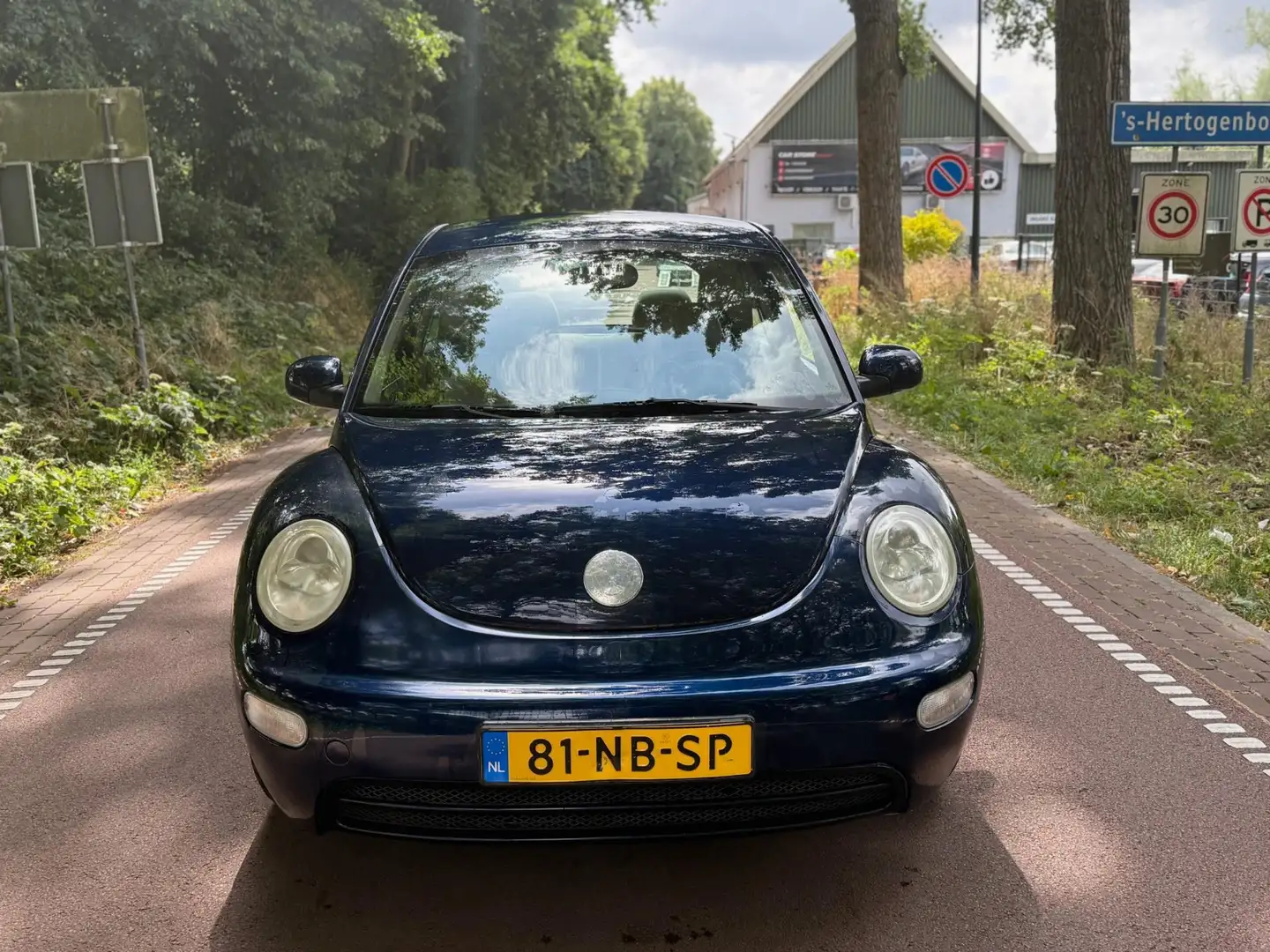 Volkswagen New Beetle 1.6 AIRCO!APK!LEUKE AUTO! Blauw - 2