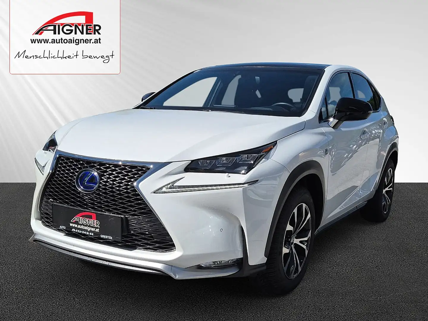 Lexus NX 300h F Sport Hybrid Aut. Blanc - 1