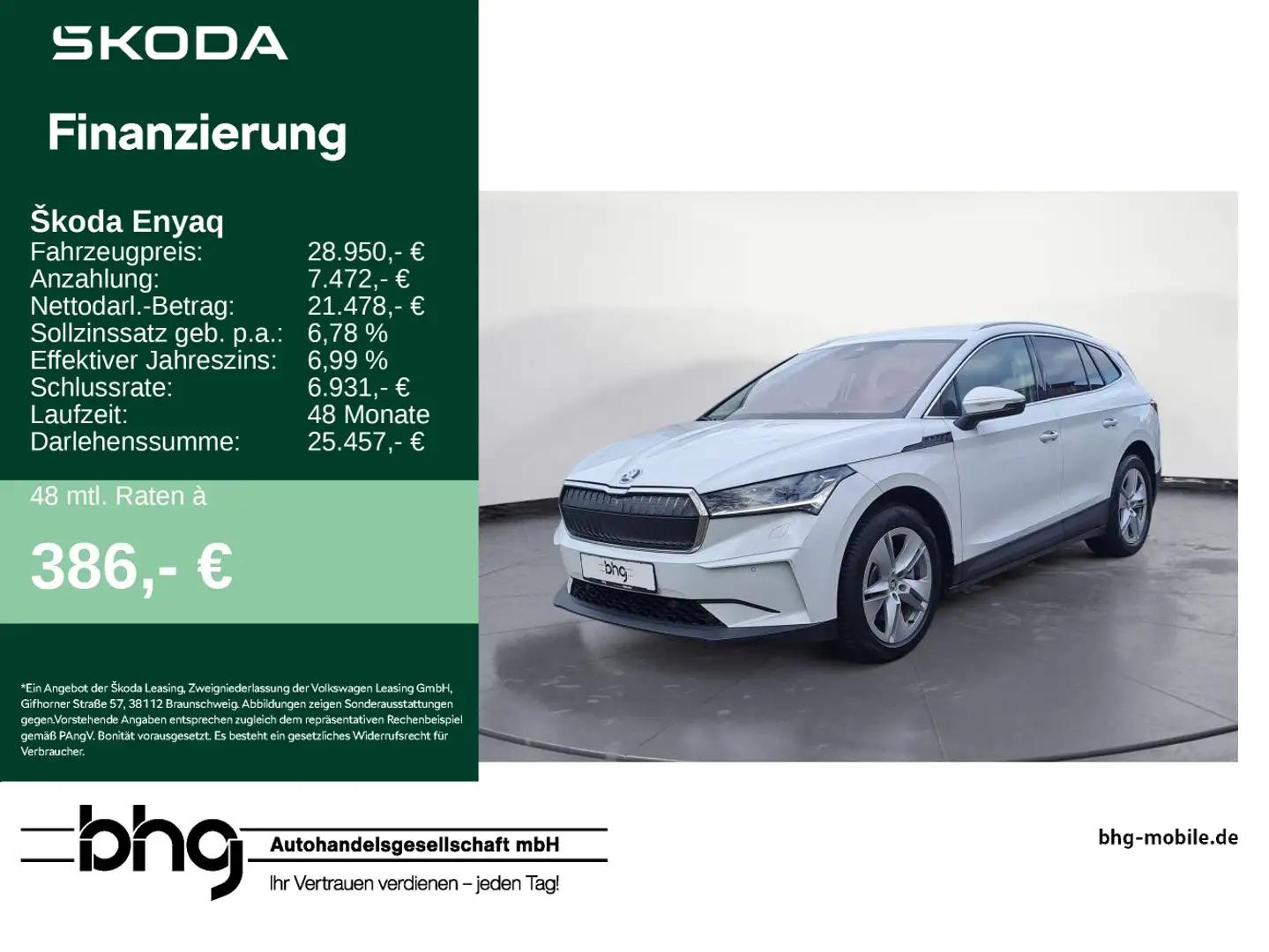 Skoda Enyaq ENYAQ iV 80 *HEAD-UP*MASSAGE*VIRT.COCKPIT* Biały - 1
