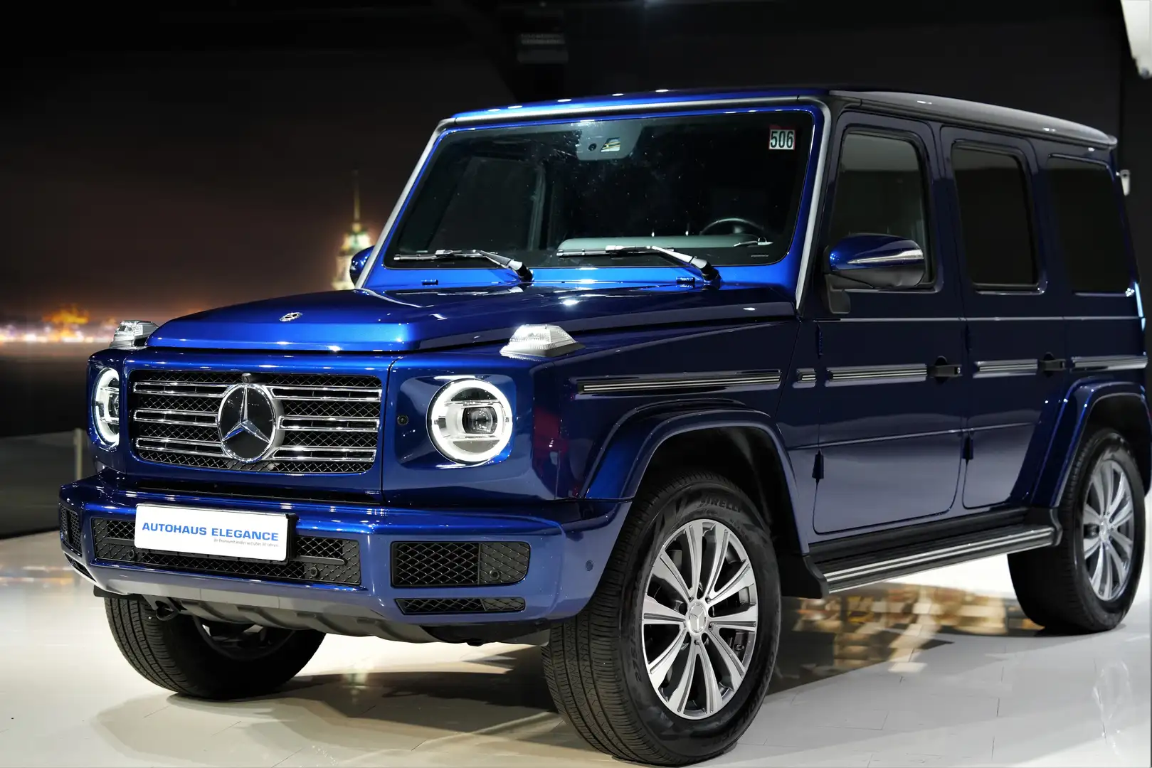 Mercedes-Benz G 350 *EXCLUSIVE-INT*NAPPA*MULTIBEAM*COMAND* Kék - 2