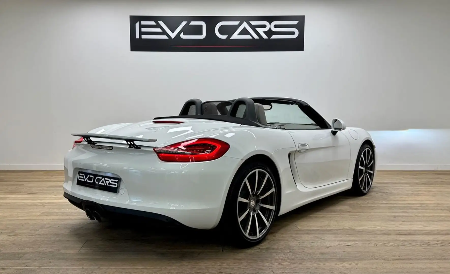 Porsche Boxster S 3.4 315 ch PDK / PADM / PSE / Bi-Xénon / Chrono Sport Plus Blanc - 2