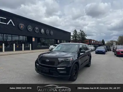 Black 2020 Ford Explorer SUV / Crossover All-Wheel Drive Automatic