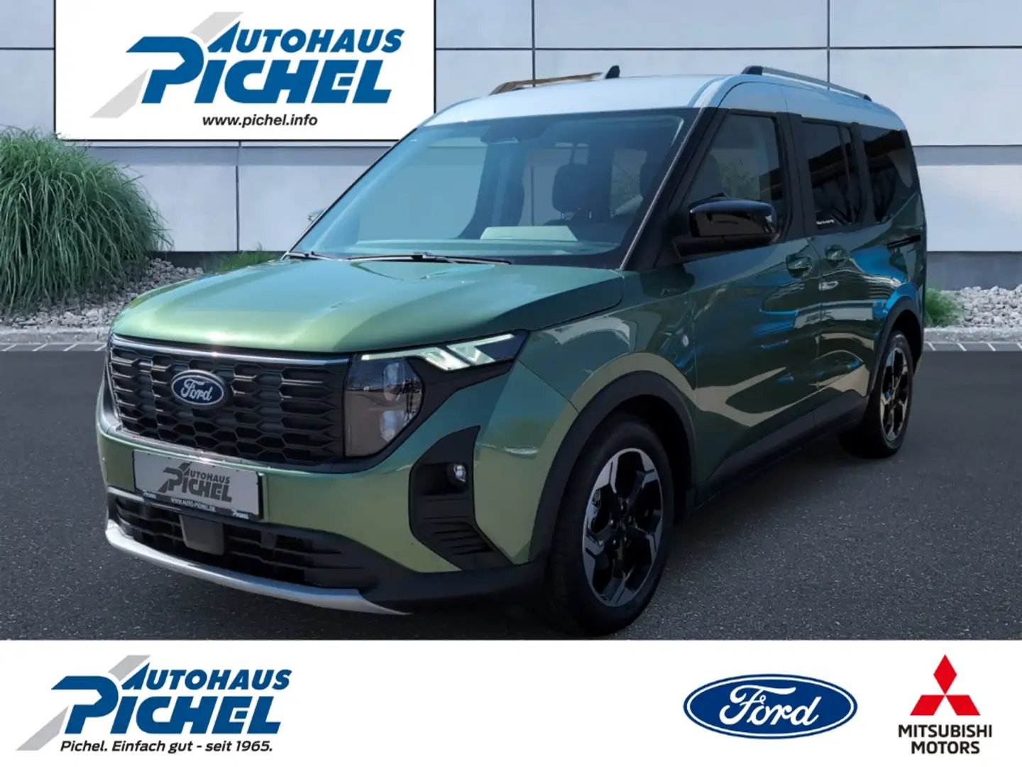 Ford Tourneo Courier Active NAVI+TWA+VERKEHRSZ.+PPS+SH+FSH Verde - 1