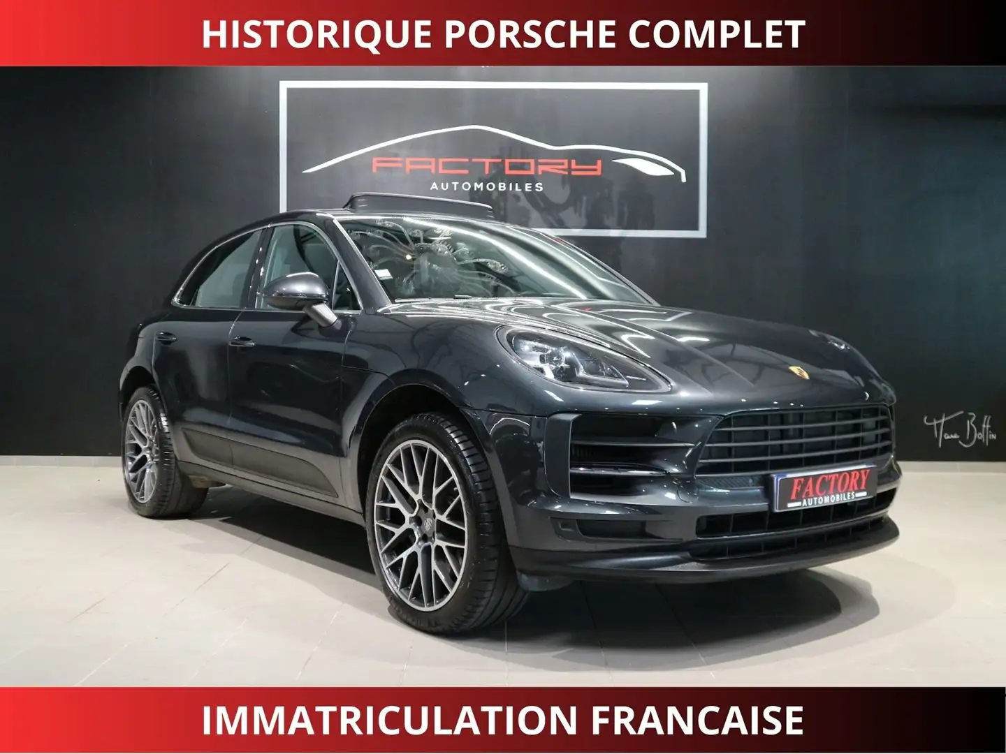 Porsche Macan (95B) 3.0 V6 354CH S PDK Gris - 1