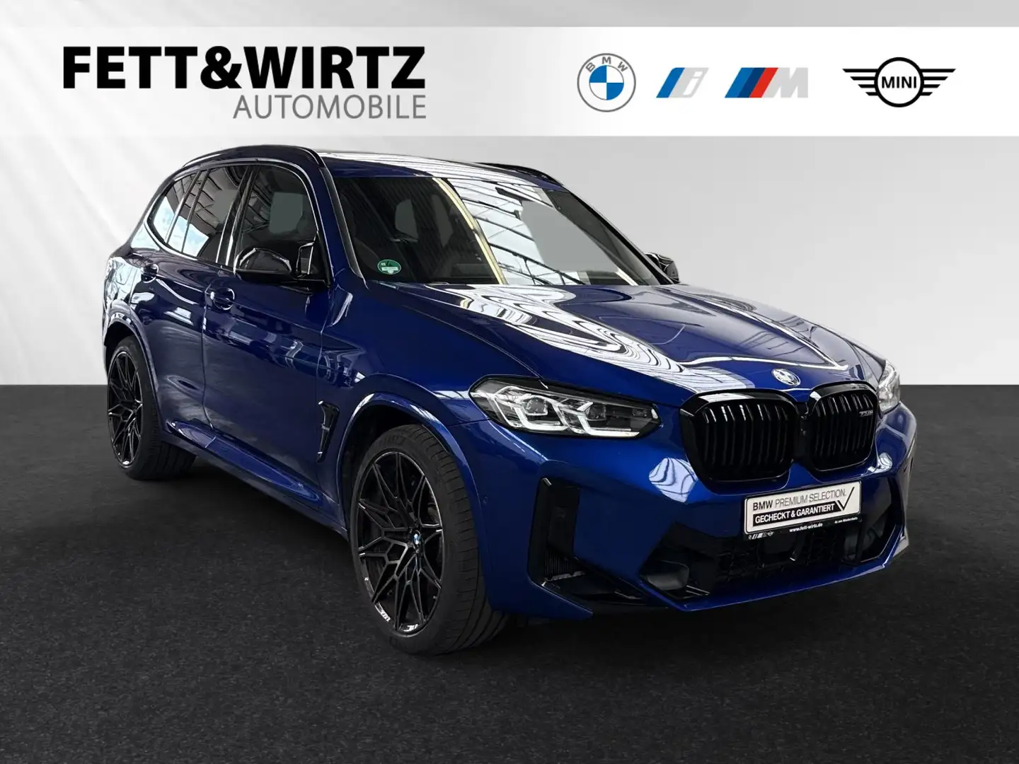 BMW X3 M Competition|Panorama|Head-Up|H/K Albastru - 1