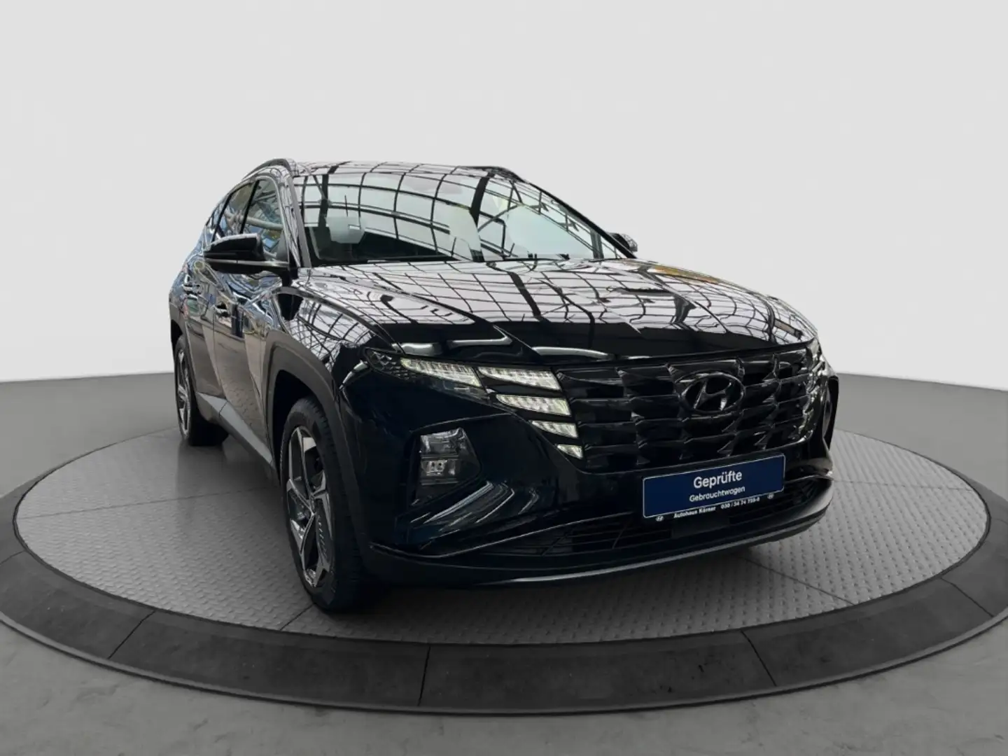 Hyundai TUCSON Plug-in-Hybrid PRIME 1.6 T-GDi *PANO*LEDER*LED*CAM Noir - 1