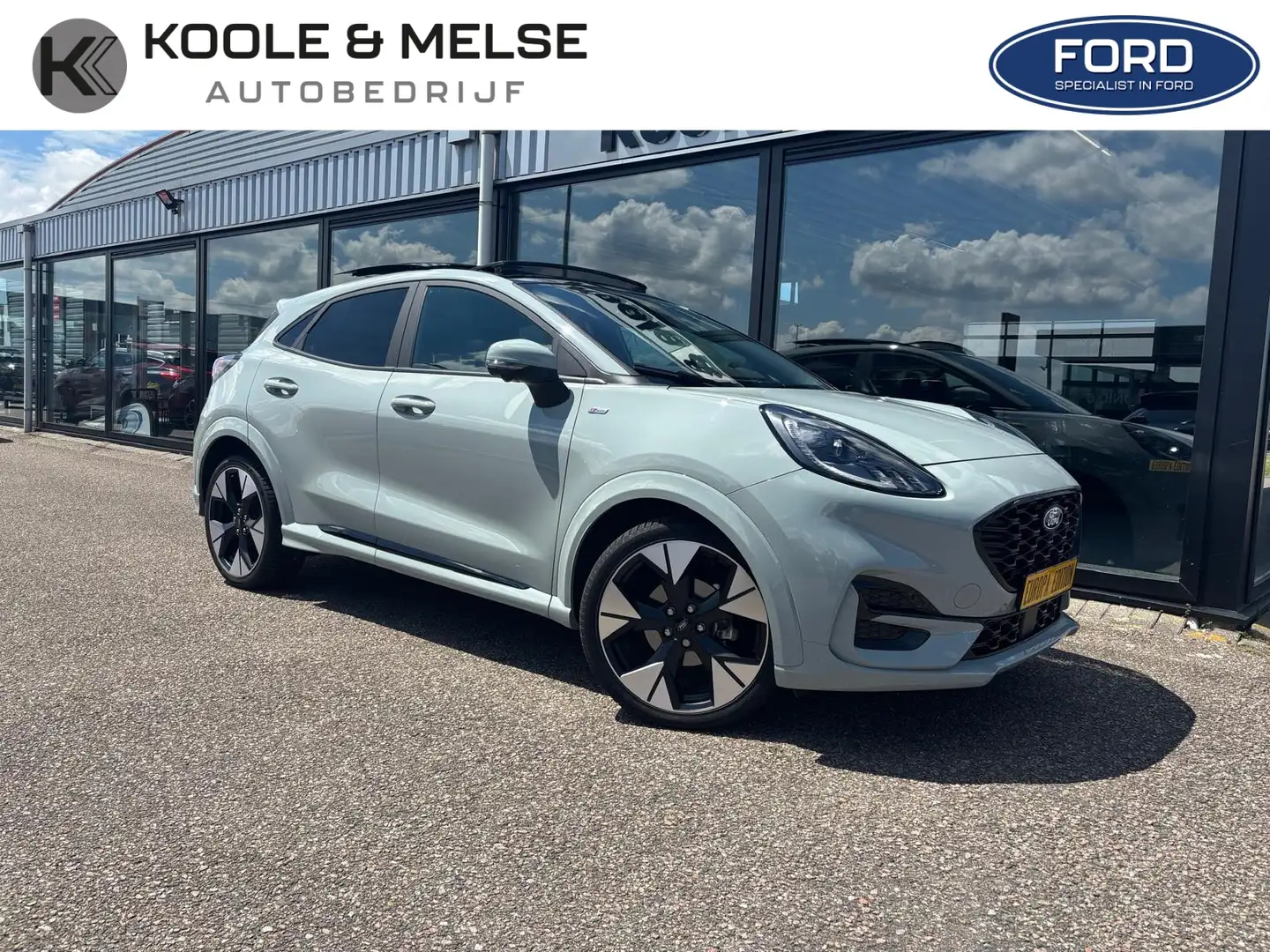 Ford Puma 1.0i Ecoboost Hybrid 155pk Aut. ST-Line X, winterp Grijs - 1