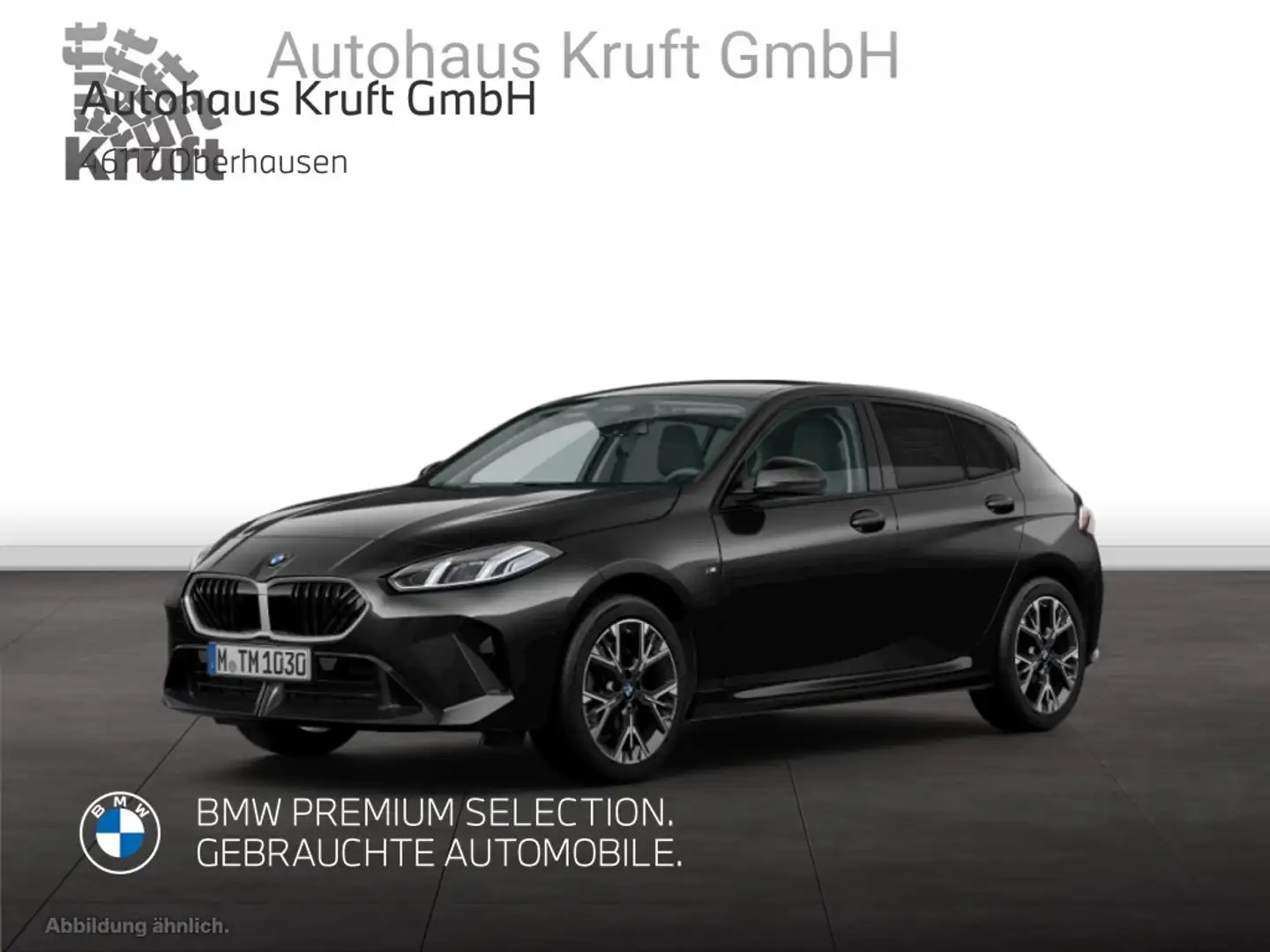 BMW 120 i M SPORT+AUTOM+NAVI+LM18+SITZHZ Schwarz - 2