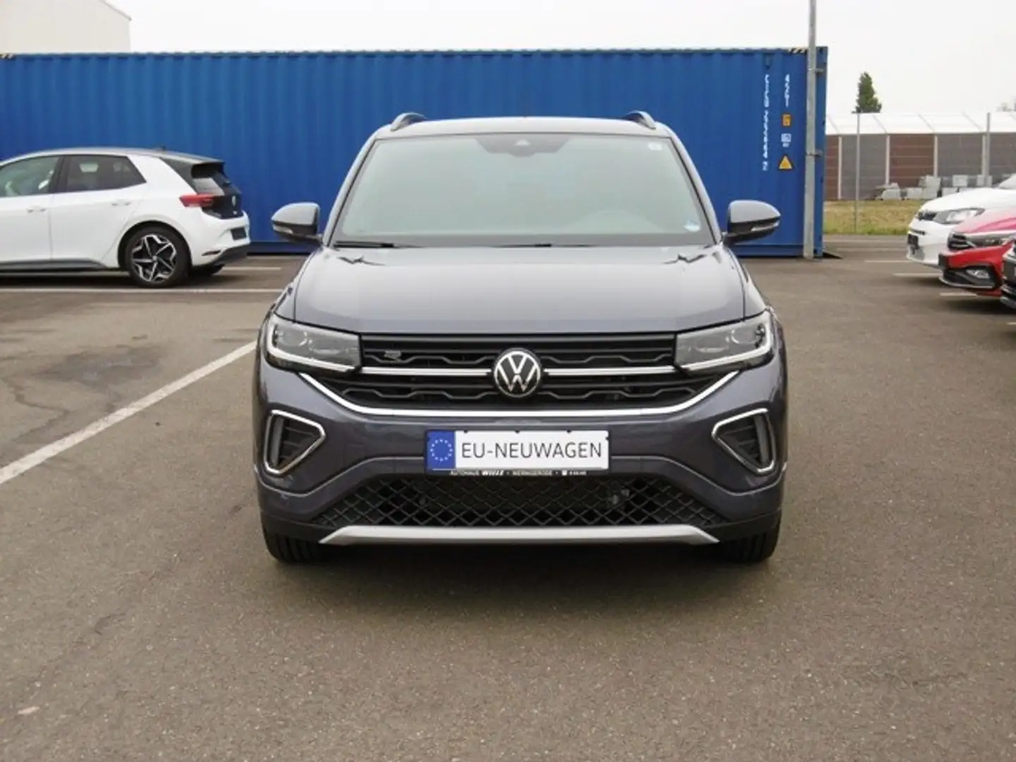 Volkswagen T-Cross 1.0 l TSI R-Line Klima Rückfahrkamera Sitzheizung Grijs - 2