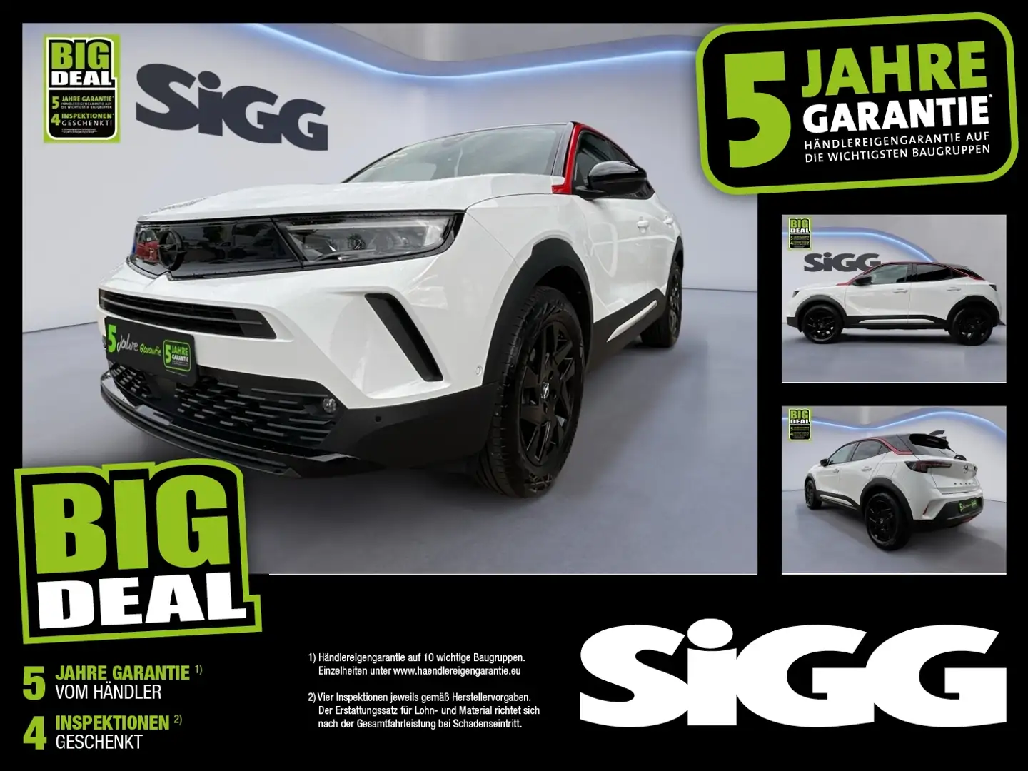 Opel Mokka 1.2 Turbo GS Line Matrix Scheinwerfer Navi Weiß - 1