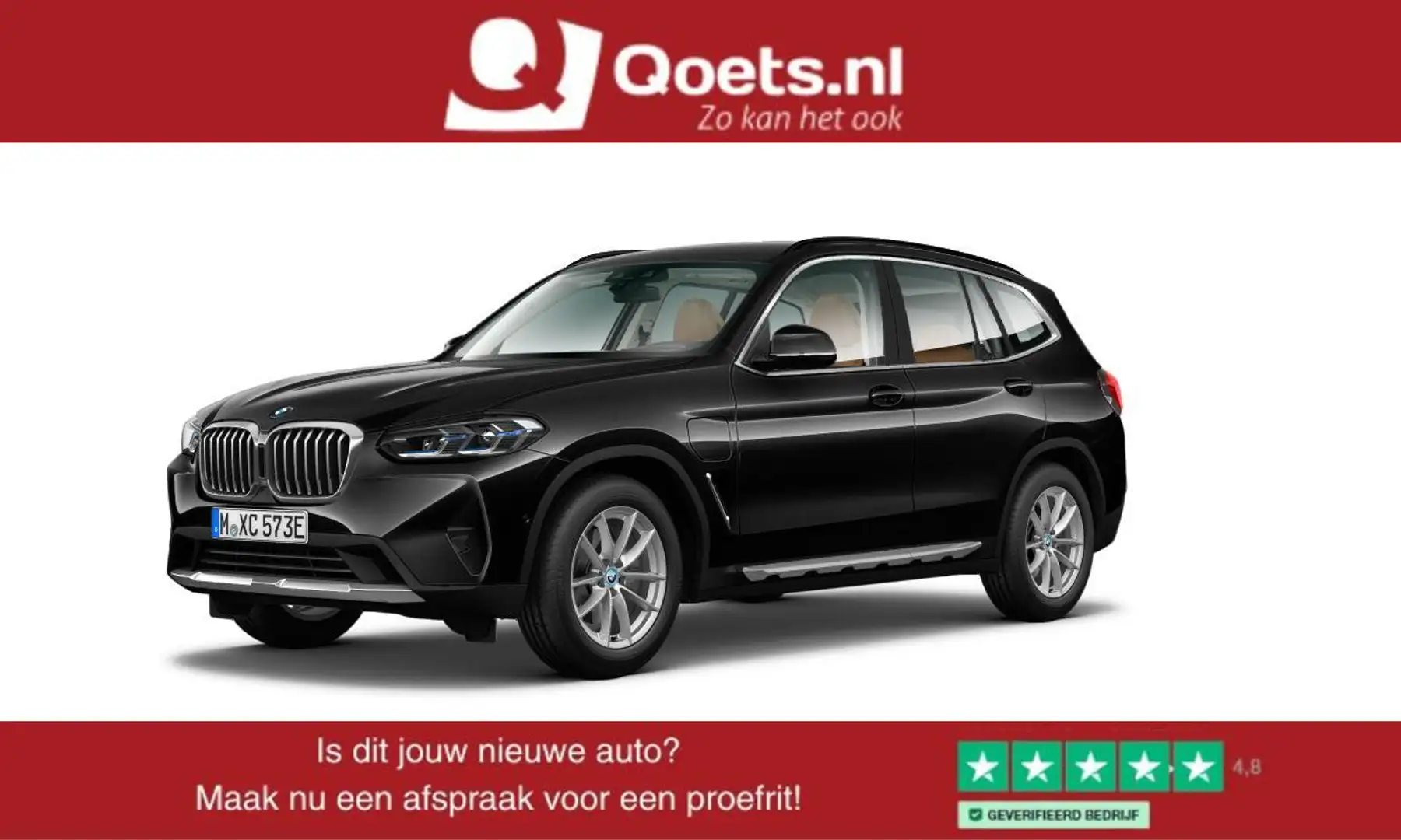 BMW X3 xDrive30e High Executive Trekhaak - Head up - Park Schwarz - 1