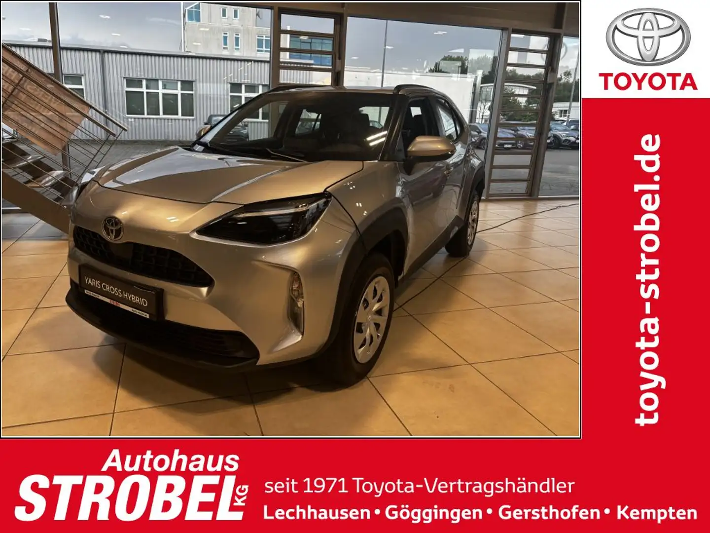 Toyota Yaris Cross Hybrid 116 1.5 VVT-i Business Edition (XPB1) Silber - 1