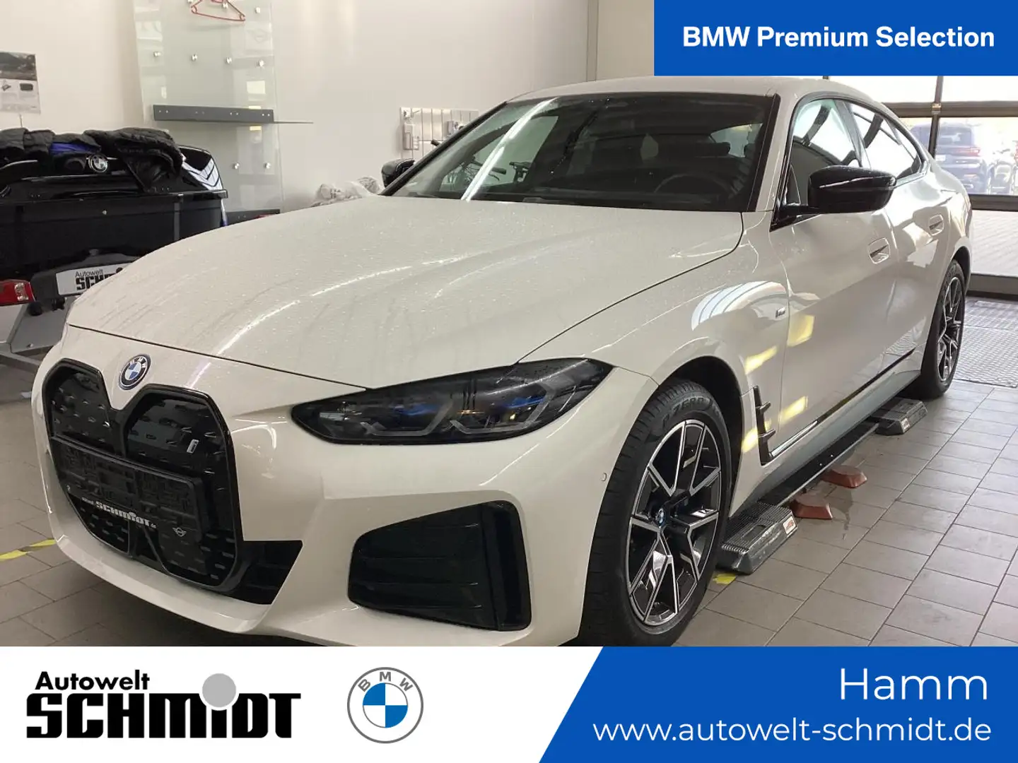 BMW i4 eDrive35 M Sport + GARANTIE-bis-05.2028 Weiß - 1