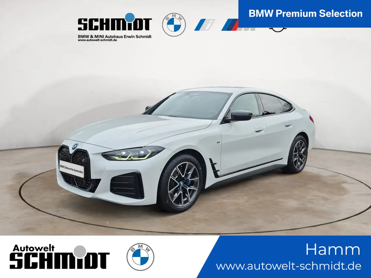 BMW i4 eDrive35 M Sport + GARANTIE-bis-05.2028 Weiß - 1