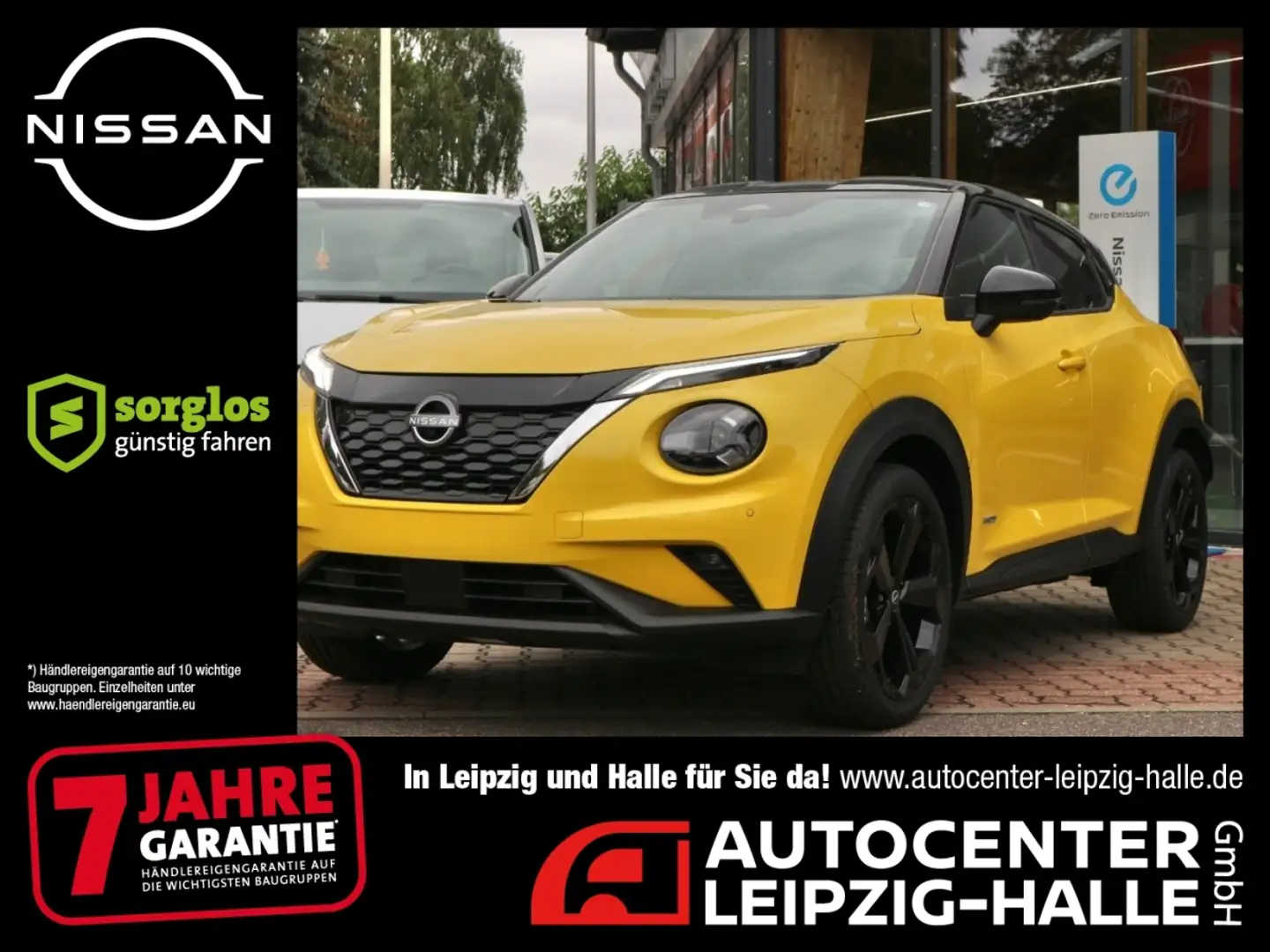 Nissan Juke N-SPORT 1.0 DIG-T 6MT ProPilot 360° Geel - 1