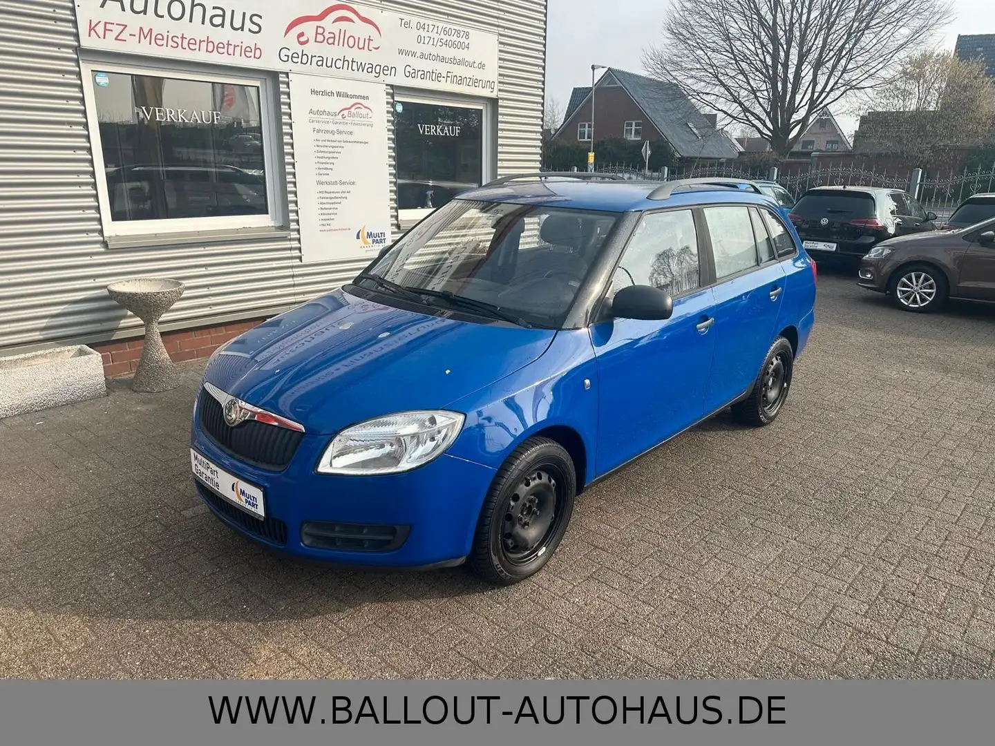 Skoda Fabia Combi*2.HAND*KEIN TÜV*DACHRELING*ISOFIX* Blau - 2