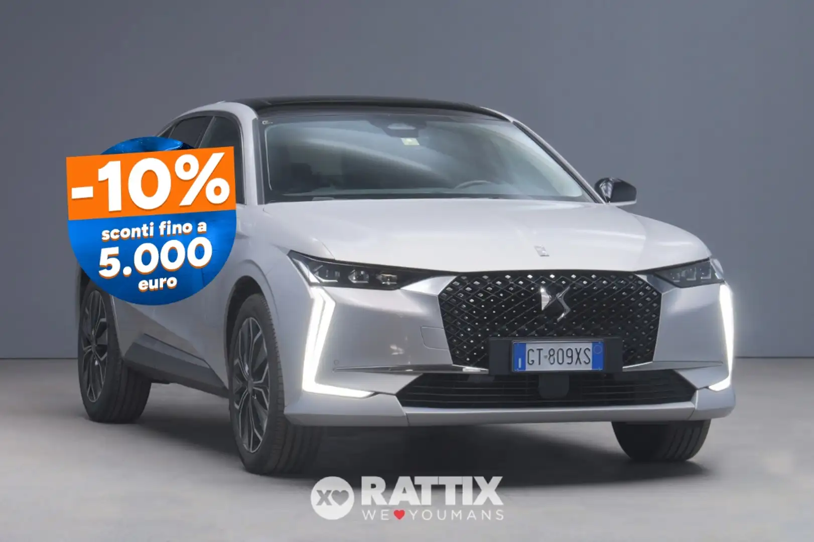 DS Automobiles DS 4 1.5 BlueHDI 130CV Opera Auto + tetto apribile Grigio - 1
