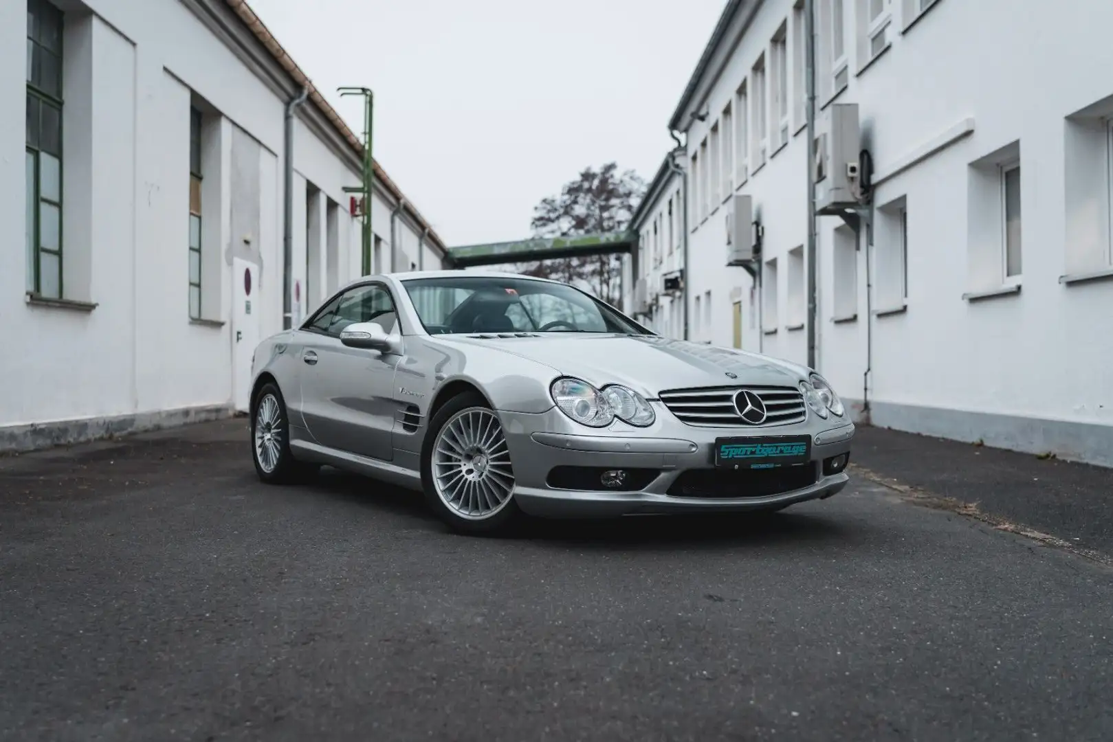 Mercedes-Benz SL 55 AMG SL55 AMG *SCHECKHEFT / MASSAGE / VOLL* Silber - 2