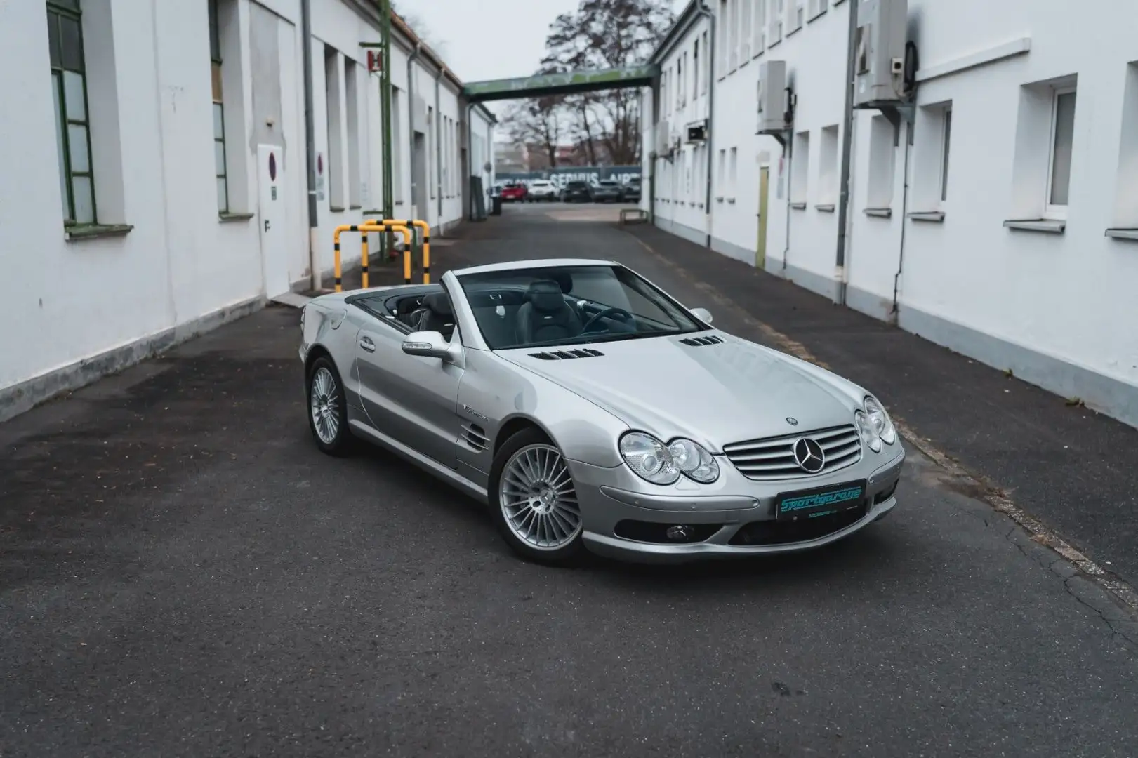 Mercedes-Benz SL 55 AMG SL55 AMG *SCHECKHEFT / MASSAGE / VOLL* Silber - 1