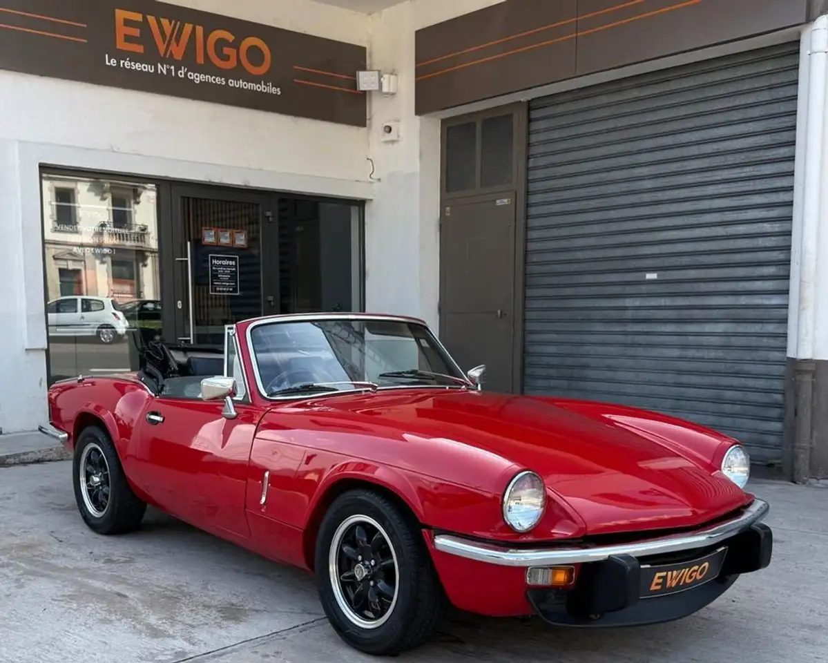Triumph Spitfire 1500 fh %2B cg collection rhd, foto 2