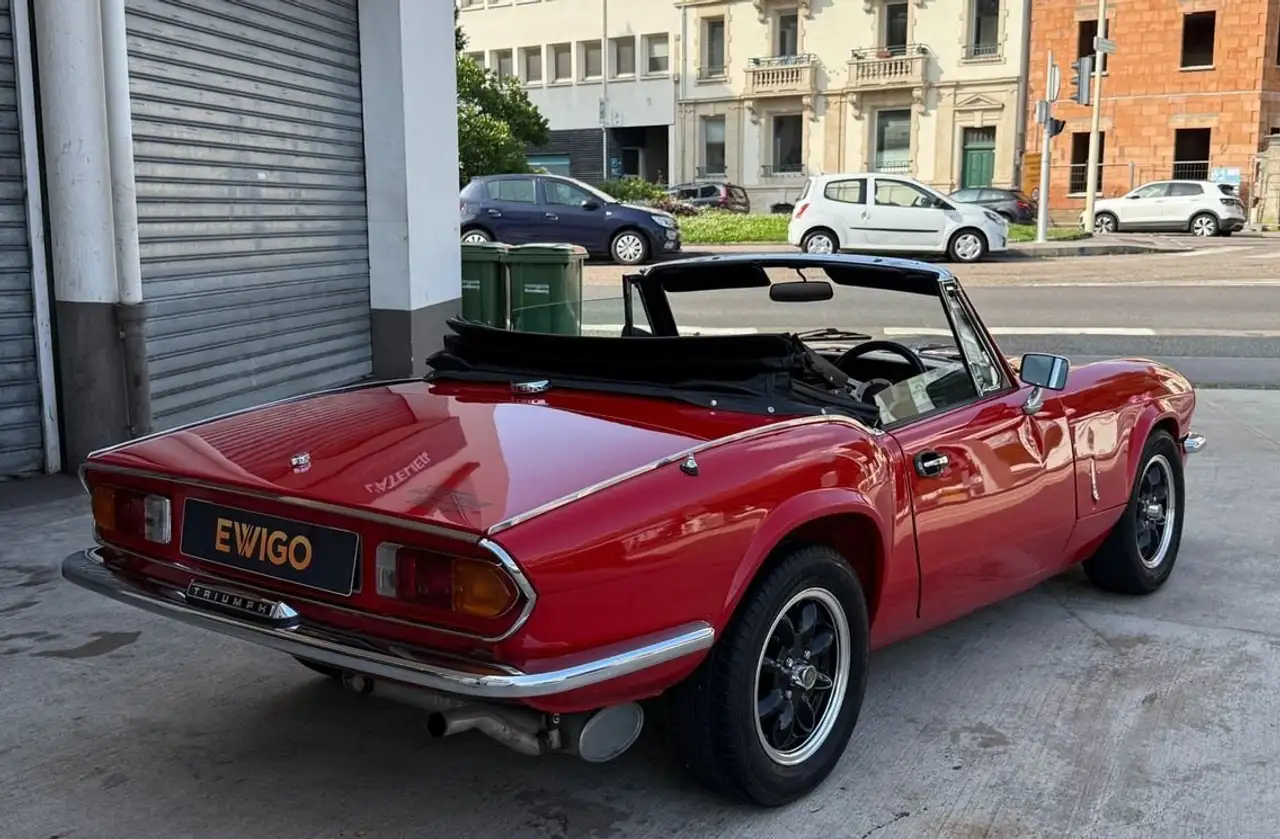 Triumph Spitfire 1500 fh %2B cg collection rhd, foto 3