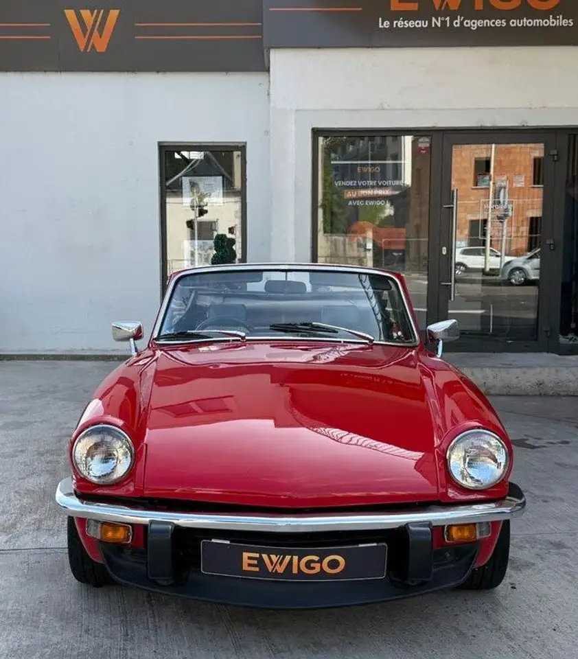 Triumph Spitfire 1500 fh %2B cg collection rhd, foto 7