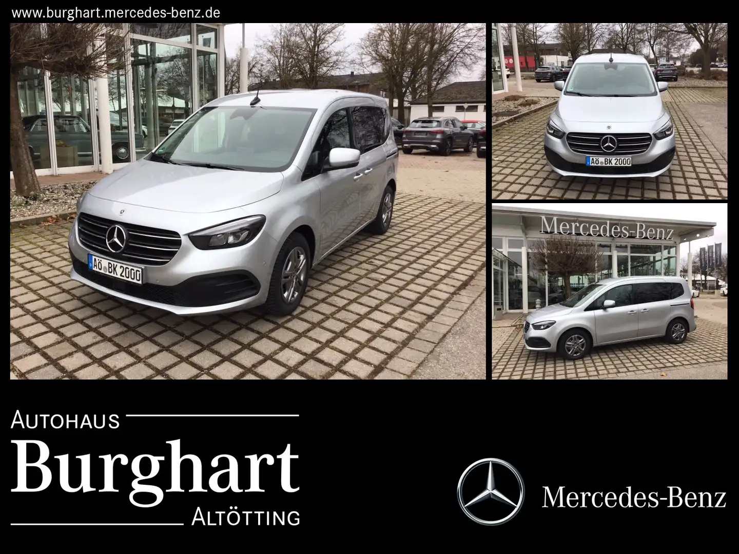 Mercedes-Benz T-Klasse T 180 d STYLE Standard Modellgeneration 0/Nai/BC Silber - 1