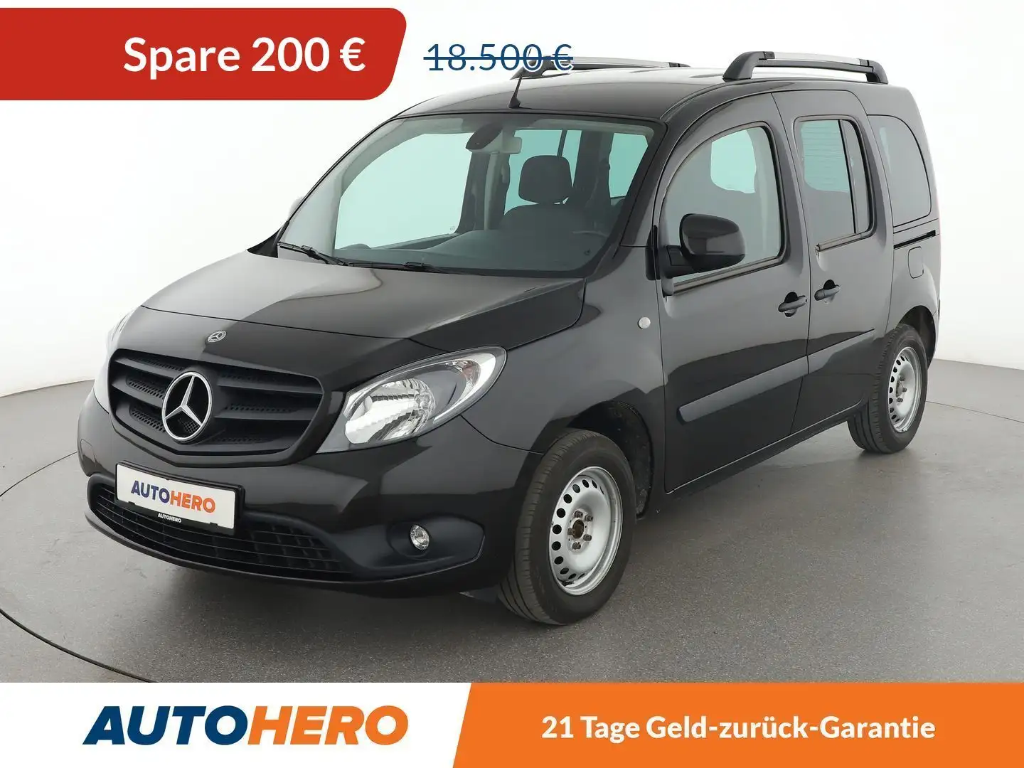 Mercedes-Benz Citan 111 CDI Lang *TEMPO*PDC*SHZ*KLIMA* Schwarz - 1