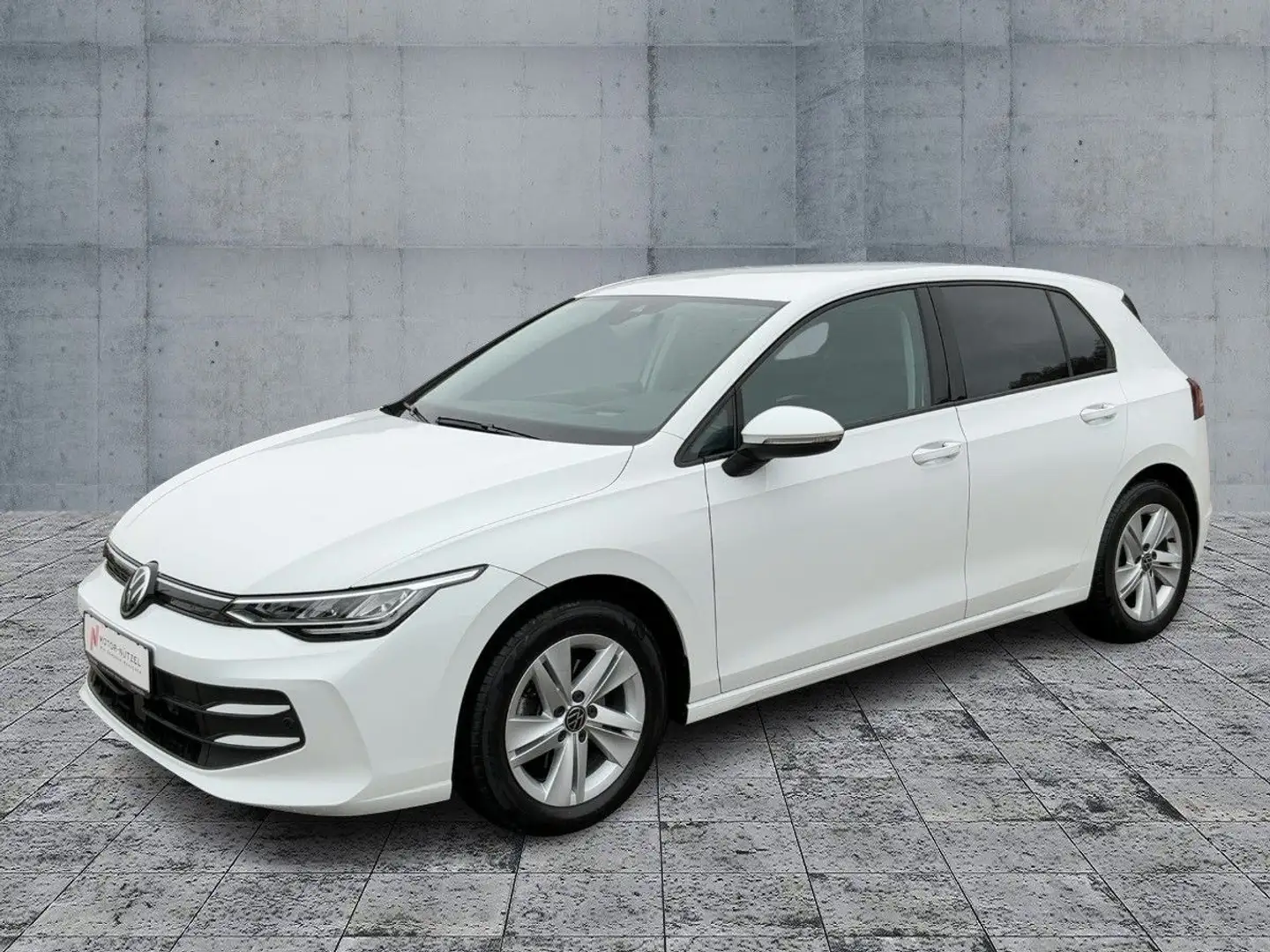Volkswagen Golf VIII 1.5 TSI LIFE LED+NAVI+ACC+SHZ+RFK+HuD Blanc - 2