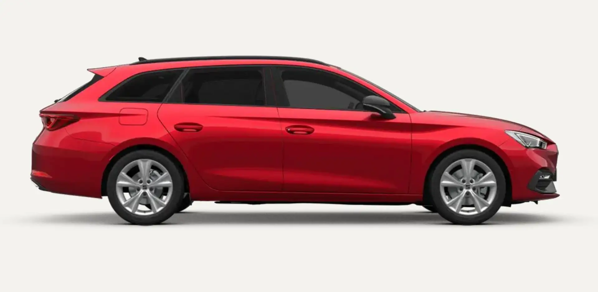 SEAT Leon Sportstourer 1.0 eTSI FR Business Intense Rouge - 2