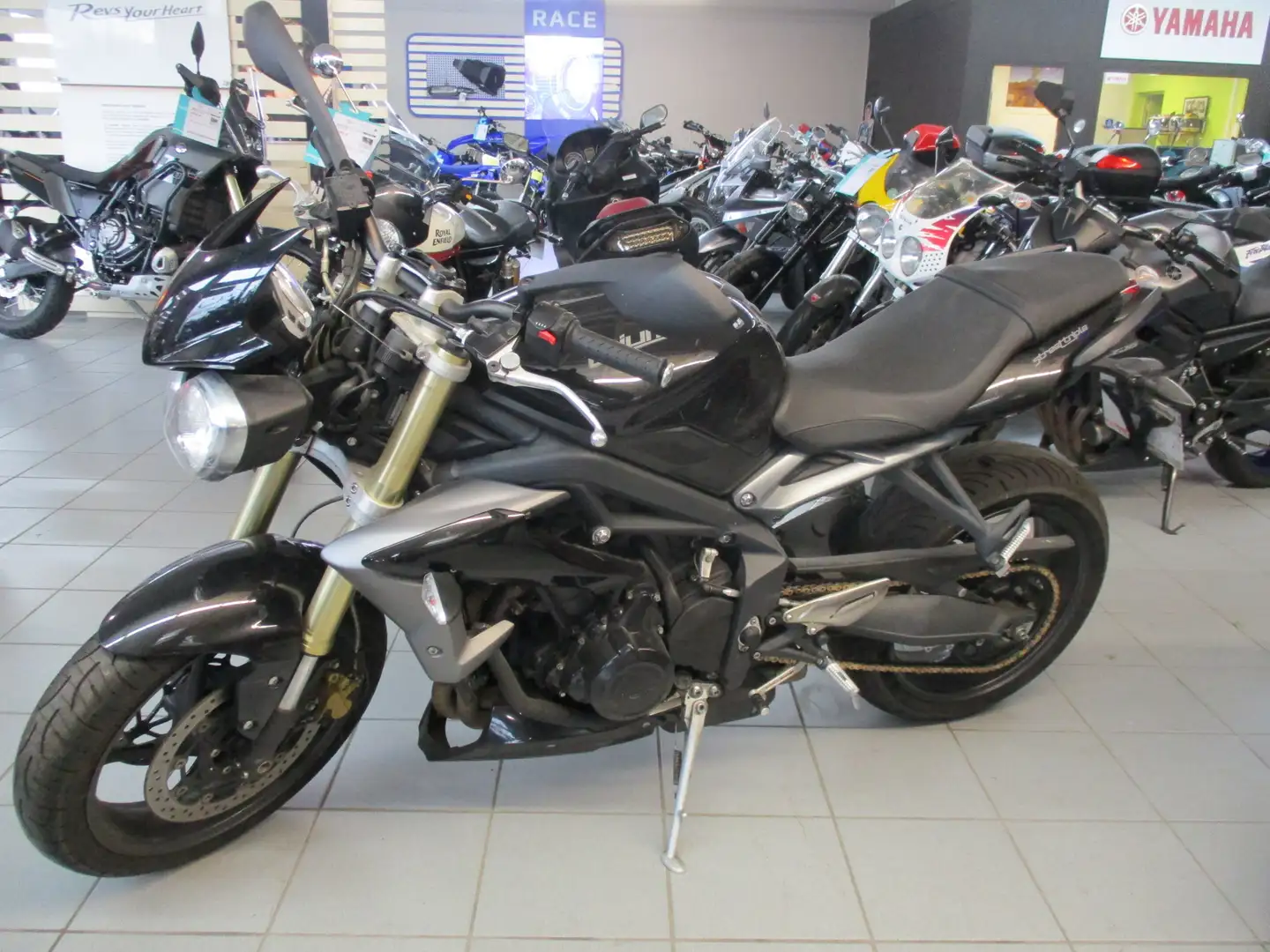 Triumph Street Triple 675 Negru - 1