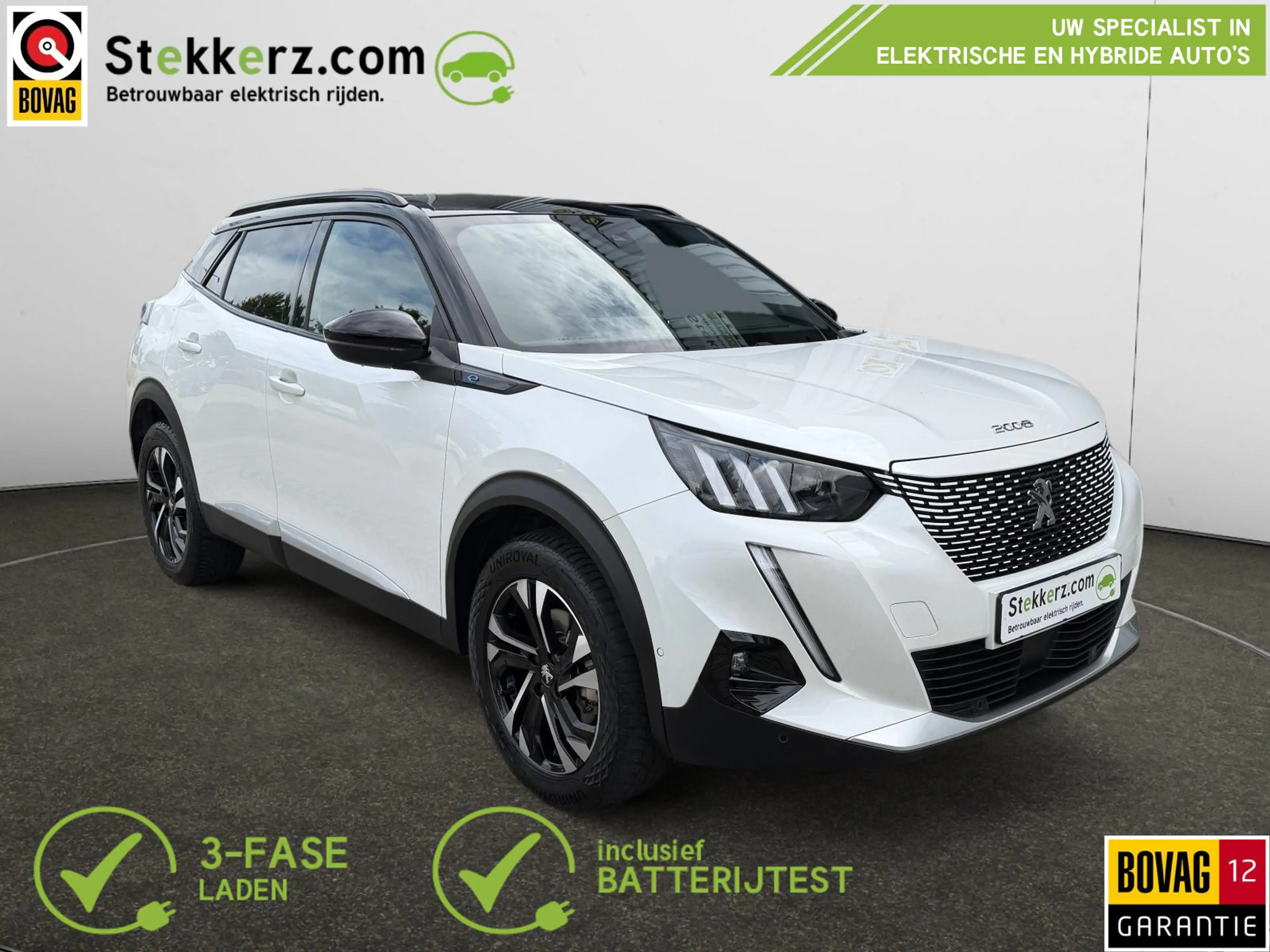 Peugeot e-2008 EV GT 50 kWh All-In prijs incl. 12 mnd. Bovag Gara