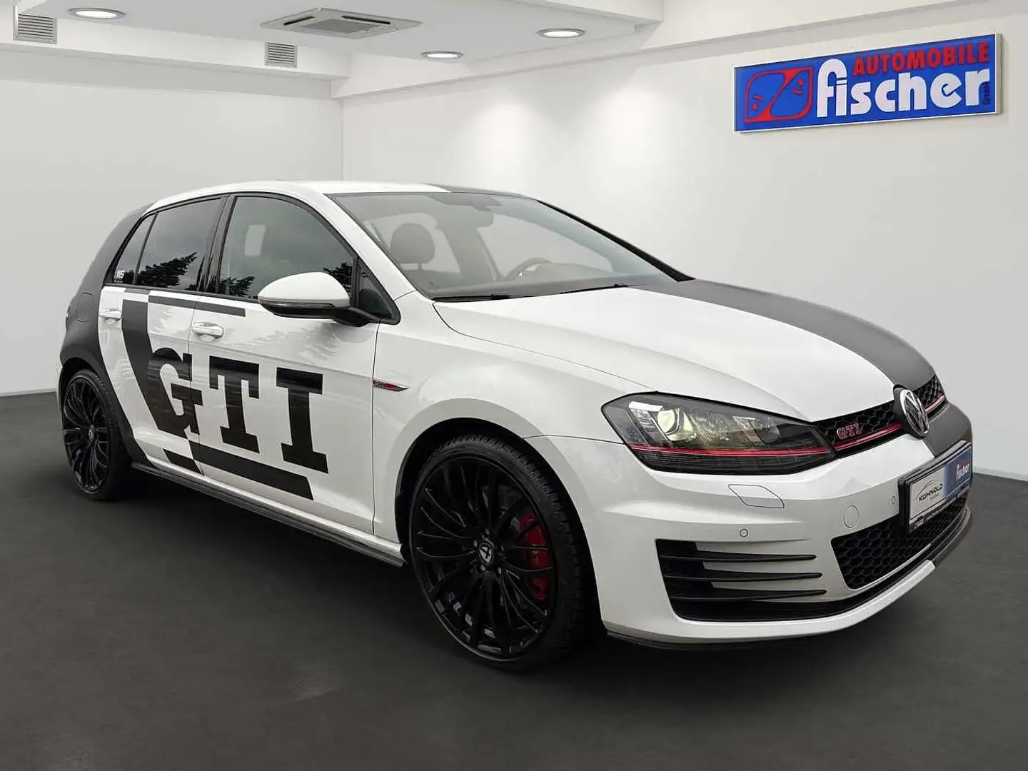 Volkswagen Golf VII GTI Performance Technology DSG Garantie Navi P Blanc - 2