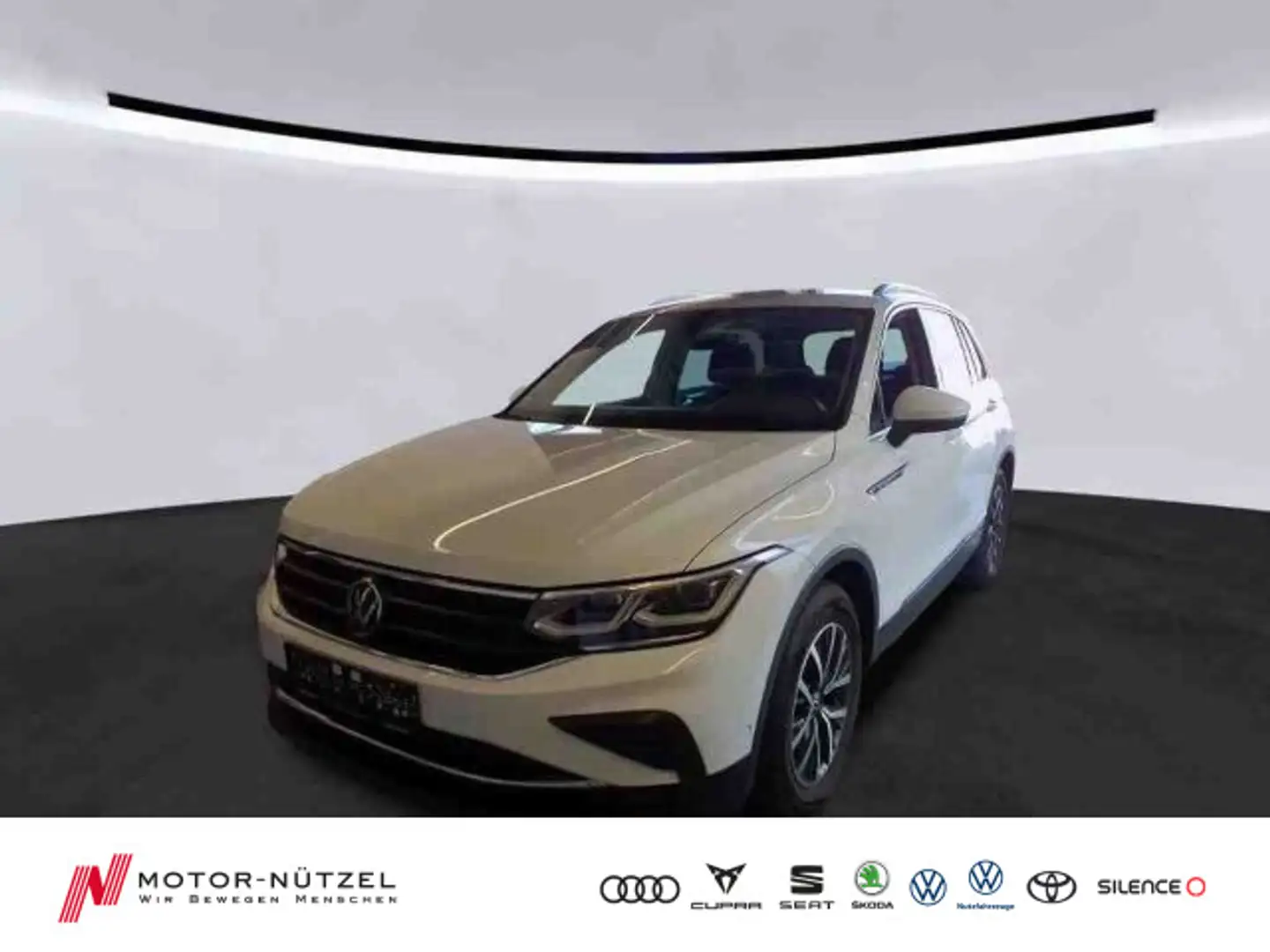 Volkswagen Tiguan 1.5 TSI LIFE MATRIX+NAVI+ACC+SHZ+PDC+RFK Weiß - 1