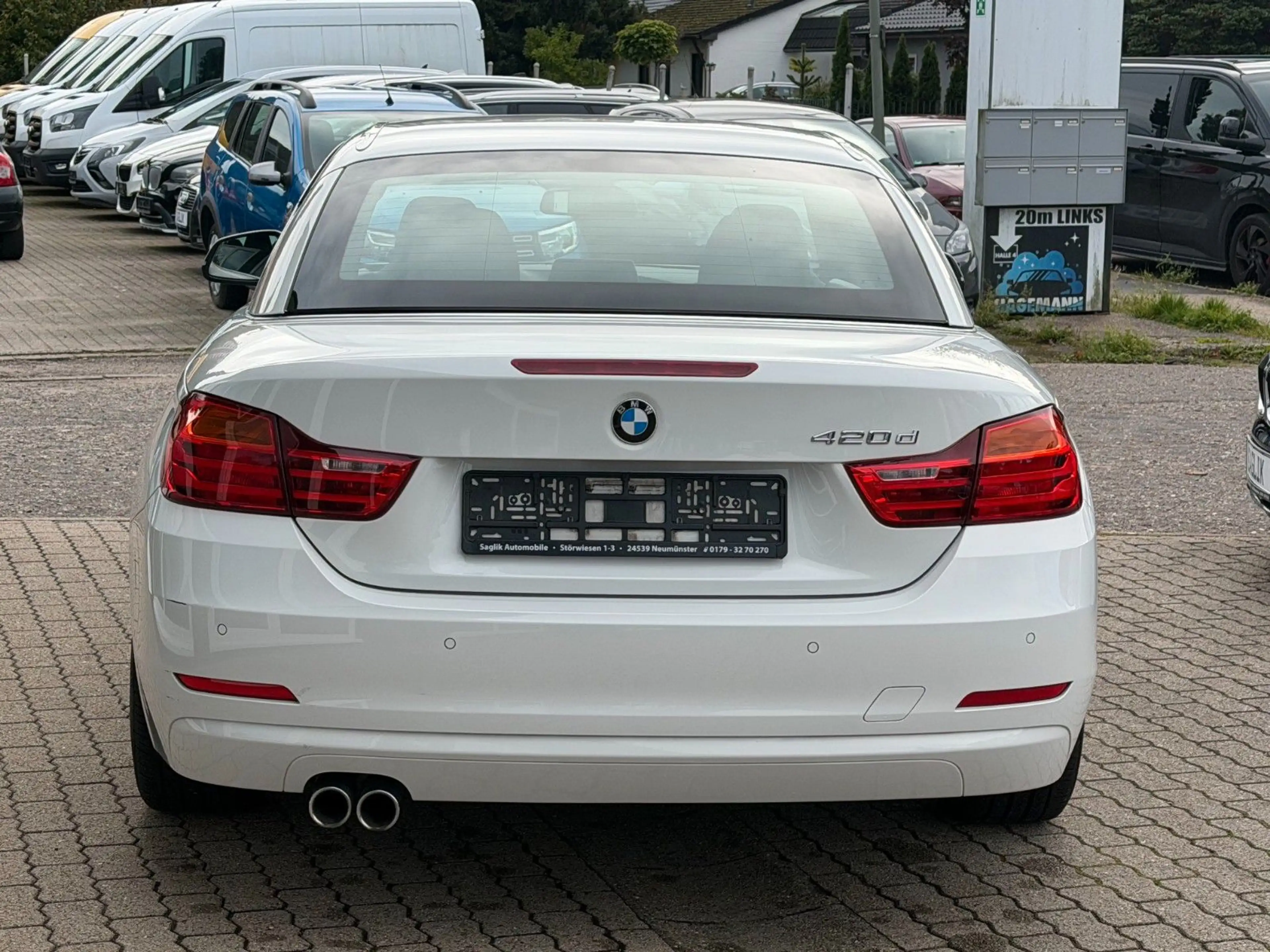 BMW 420 d Cabrio Advantage/Leder/Xenon/Open Air — photo 6
