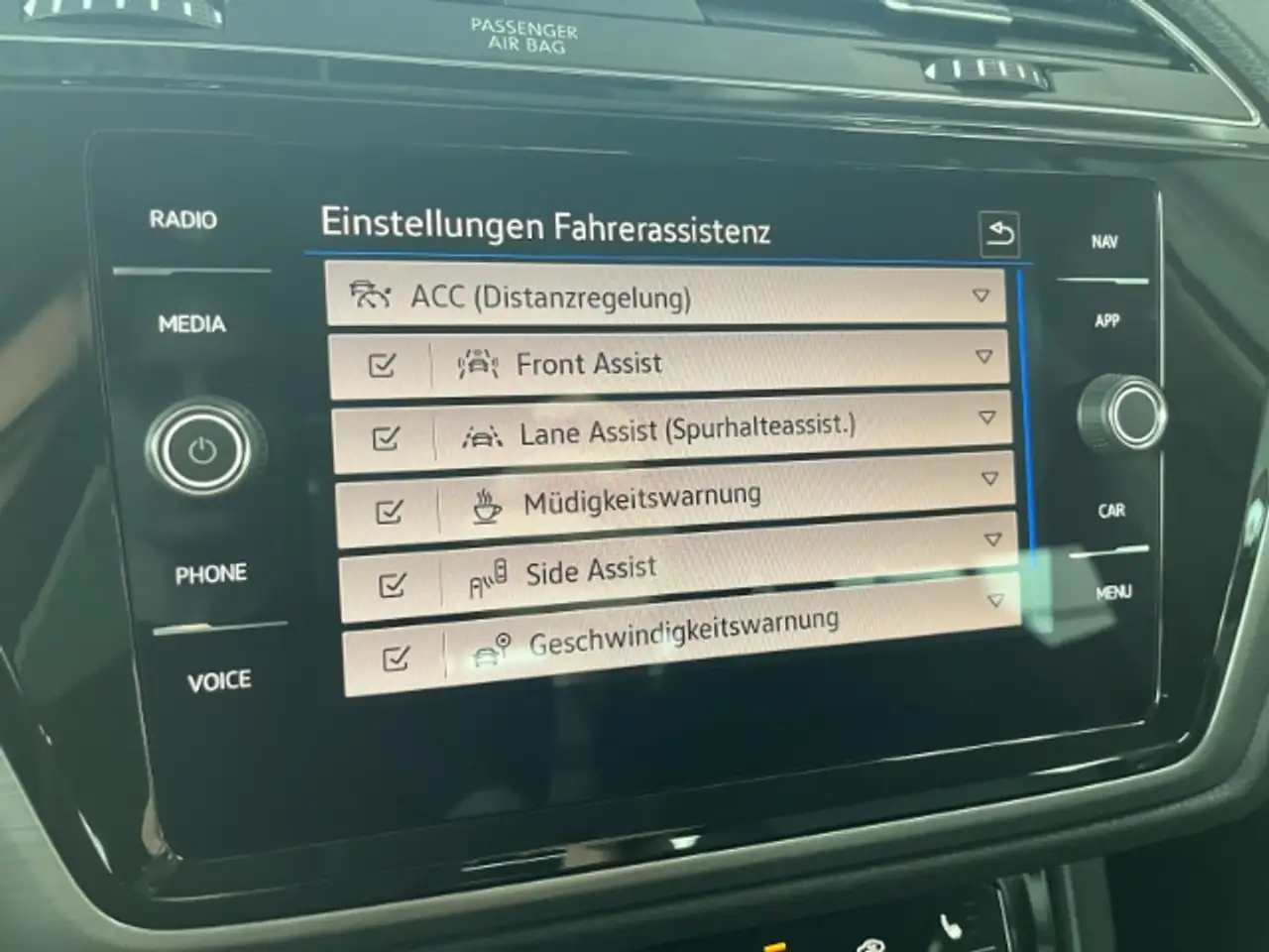 Volkswagen Touran Comfortline 1.5 TSI Navi LED Kamera ACC CarPlay el, миниатюра 28
