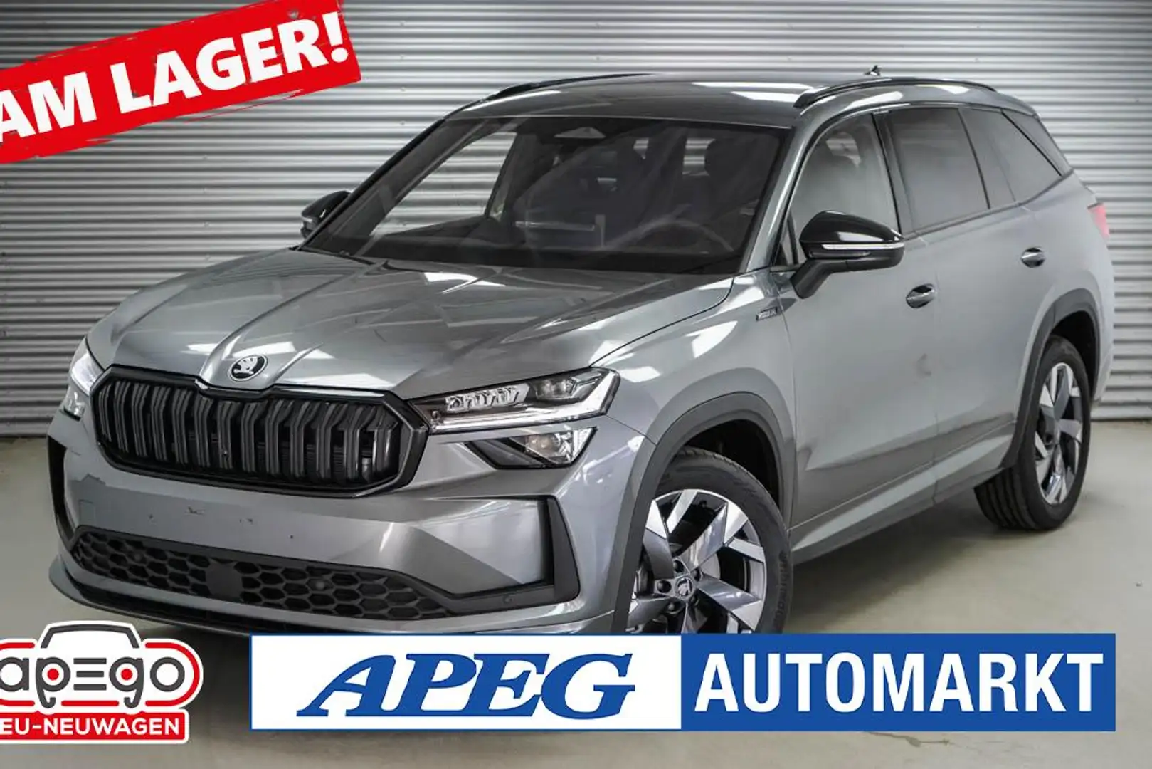 Skoda Kodiaq 2,0 TDI DSG 4x4 Sportline Gri - 1