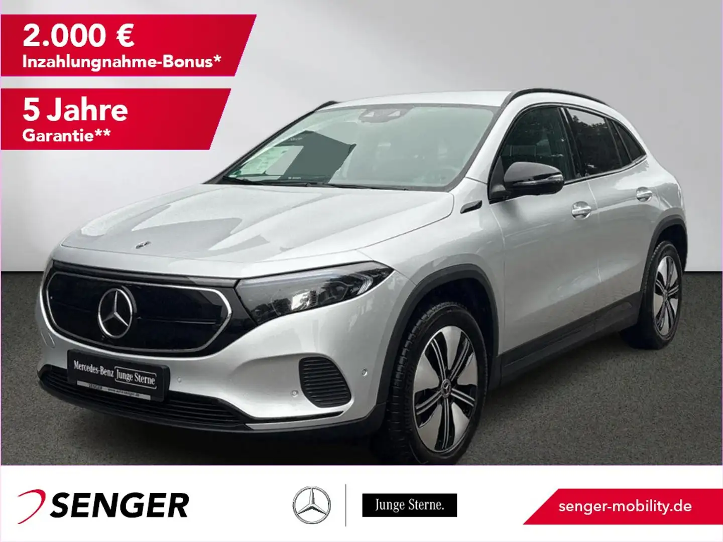 Mercedes-Benz EQA 250 Progressive Night Ambiente Distronic 360 Argent - 1
