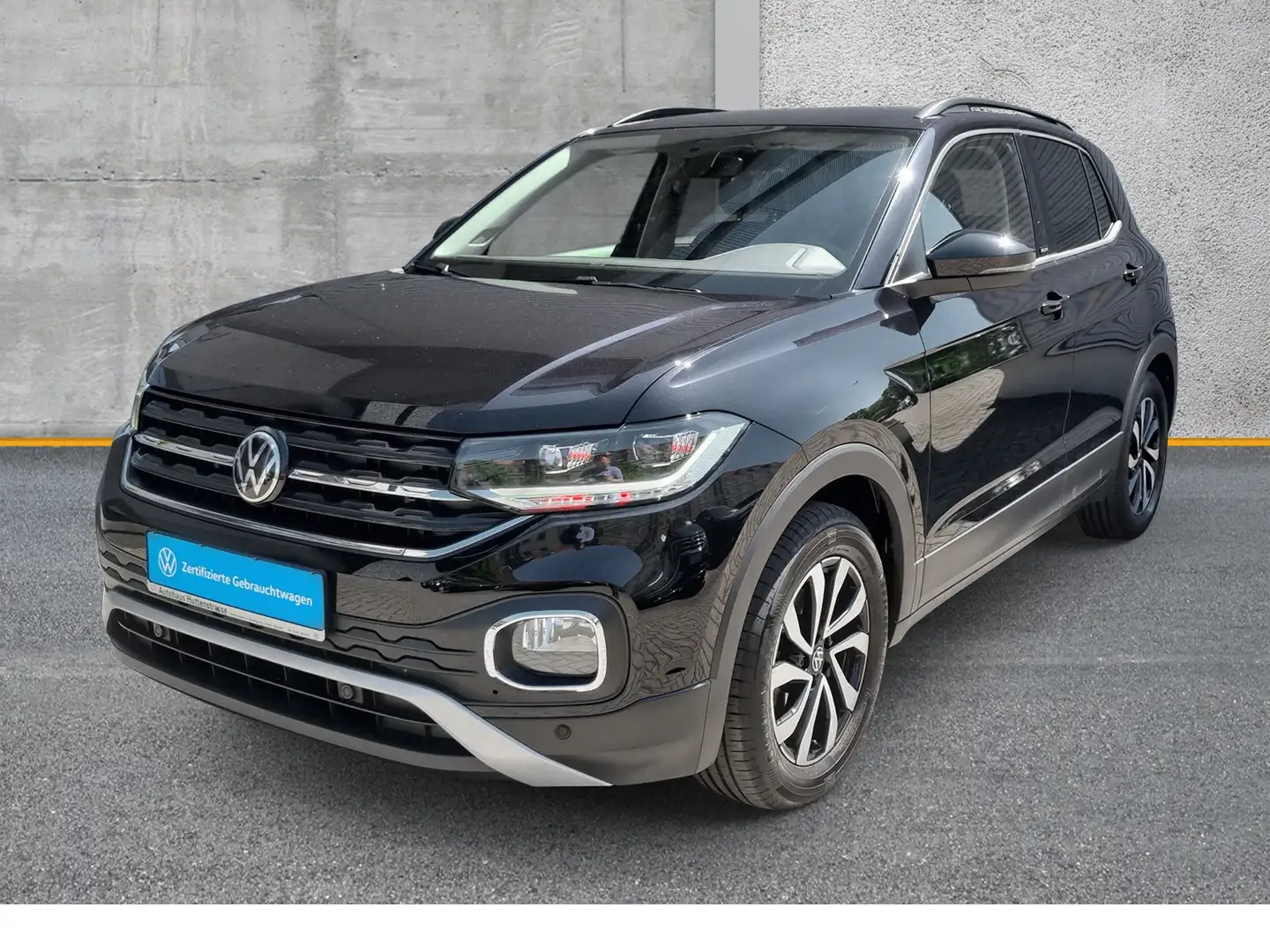 Volkswagen T-Cross 1.0 TSI Active LED APP SHZ ACC Schwarz - 2