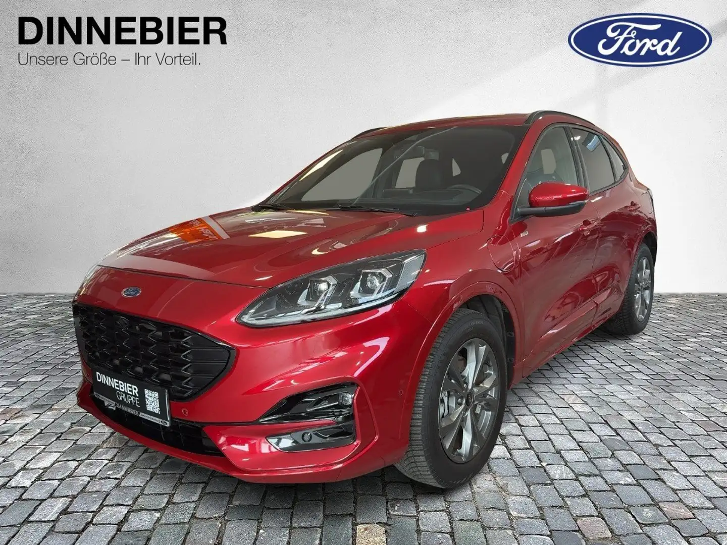 Ford Kuga ST-LINE X LED+Navi+SHZx4+ RückCam+FahrAssi Rot - 2